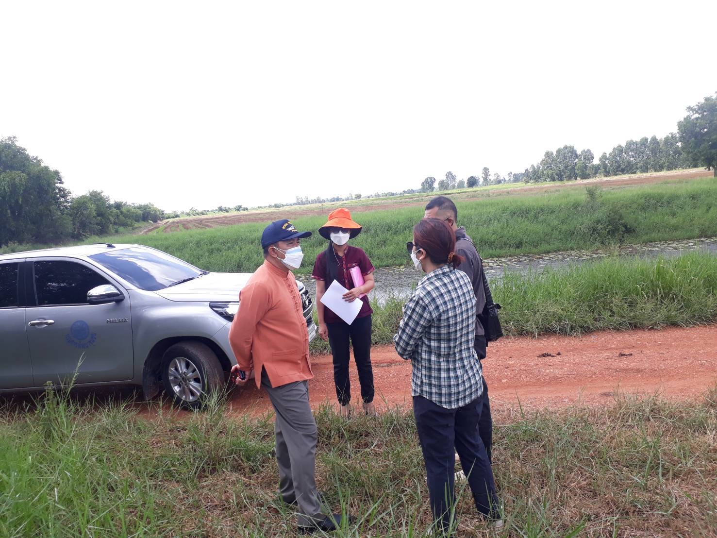 พัฒนาชุมชนจังหวัดฉะเชิงเทรา ดำเนินงานโครงการพัฒนาพื้นที่ต้นแบบการพัฒนาคุณภาพชีวิตตามหลักทฤษฎีใหม่ ประยุกต์สู่ “โคก หนอง นา พช.”  @ฉะเชิงเทรา