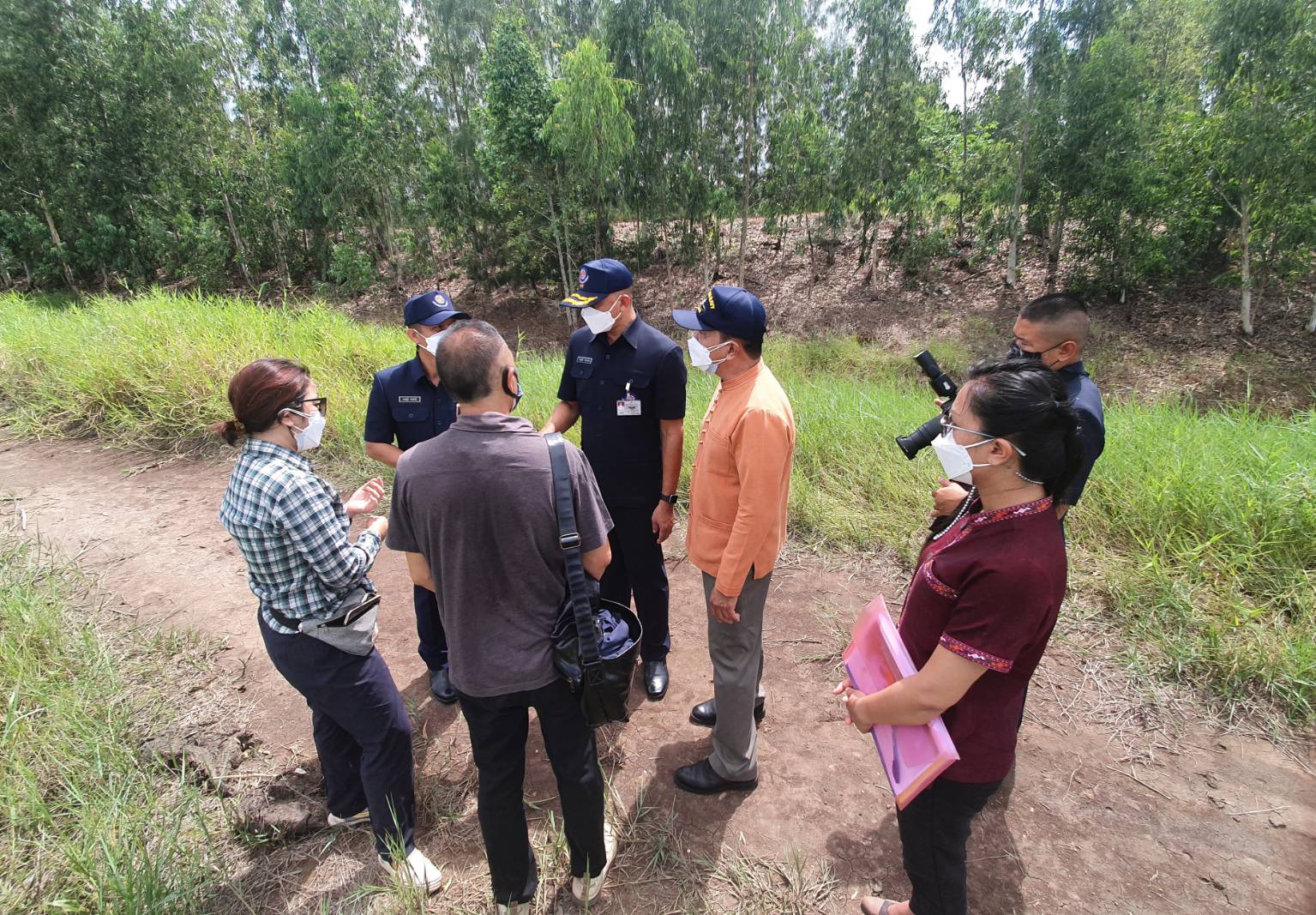 พัฒนาชุมชนจังหวัดฉะเชิงเทรา ดำเนินงานโครงการพัฒนาพื้นที่ต้นแบบการพัฒนาคุณภาพชีวิตตามหลักทฤษฎีใหม่ ประยุกต์สู่ “โคก หนอง นา พช.”  @ฉะเชิงเทรา