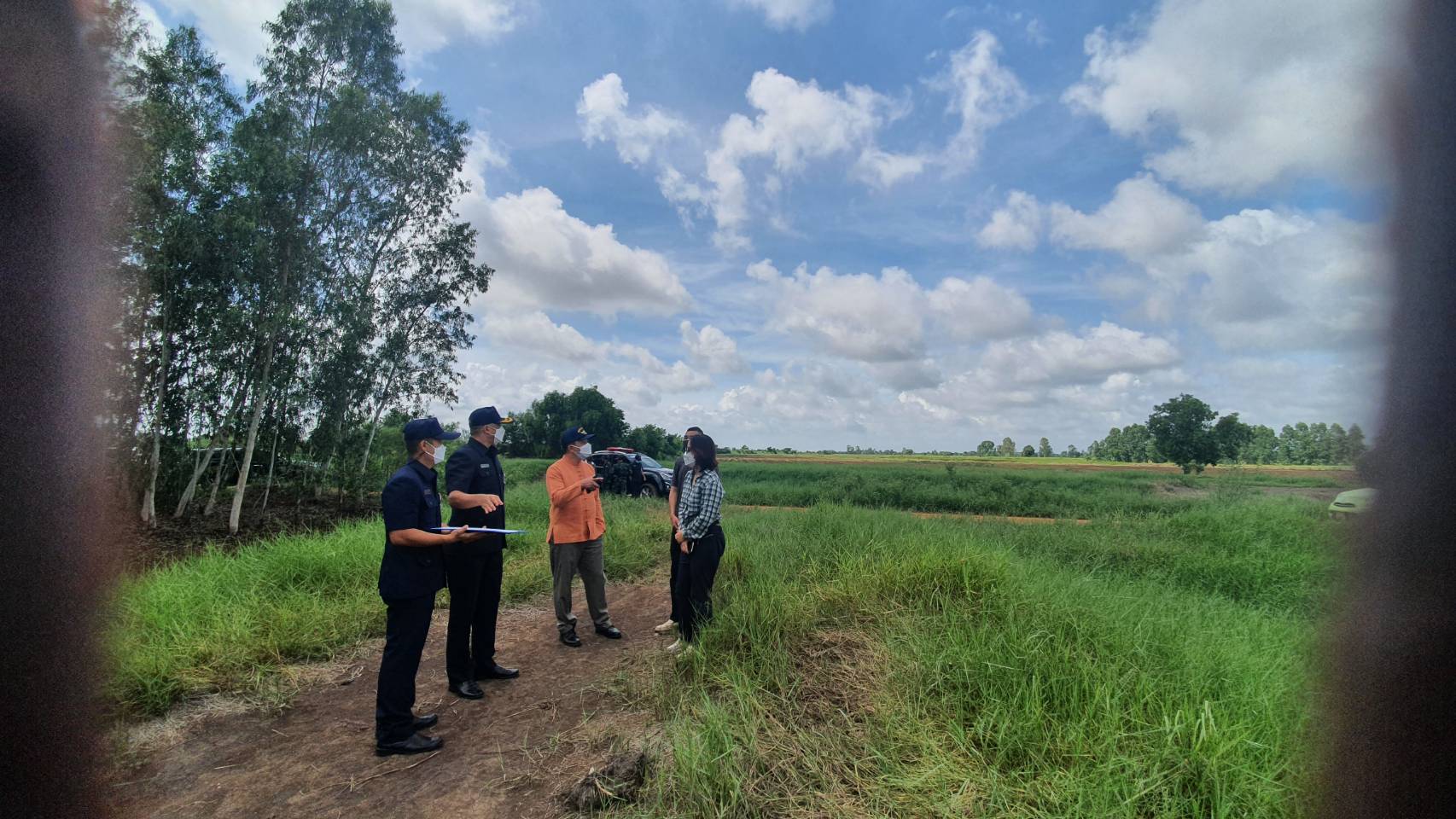 พัฒนาชุมชนจังหวัดฉะเชิงเทรา ดำเนินงานโครงการพัฒนาพื้นที่ต้นแบบการพัฒนาคุณภาพชีวิตตามหลักทฤษฎีใหม่ ประยุกต์สู่ “โคก หนอง นา พช.”  @ฉะเชิงเทรา