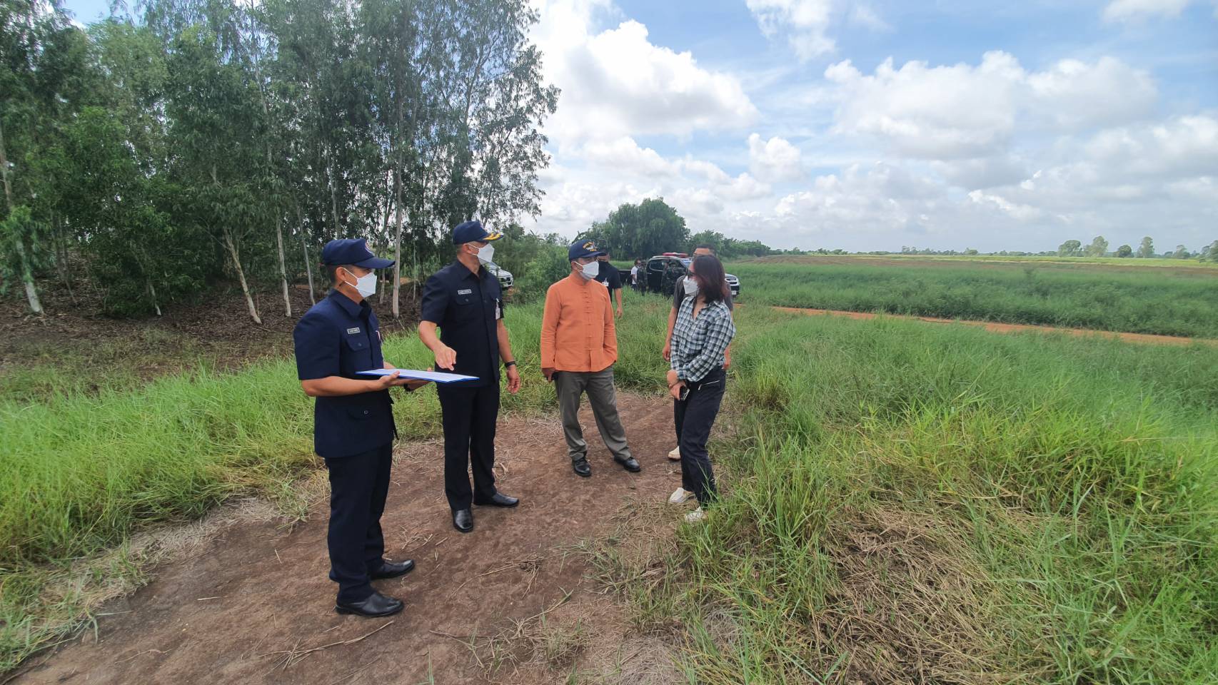 พัฒนาชุมชนจังหวัดฉะเชิงเทรา ดำเนินงานโครงการพัฒนาพื้นที่ต้นแบบการพัฒนาคุณภาพชีวิตตามหลักทฤษฎีใหม่ ประยุกต์สู่ “โคก หนอง นา พช.”  @ฉะเชิงเทรา