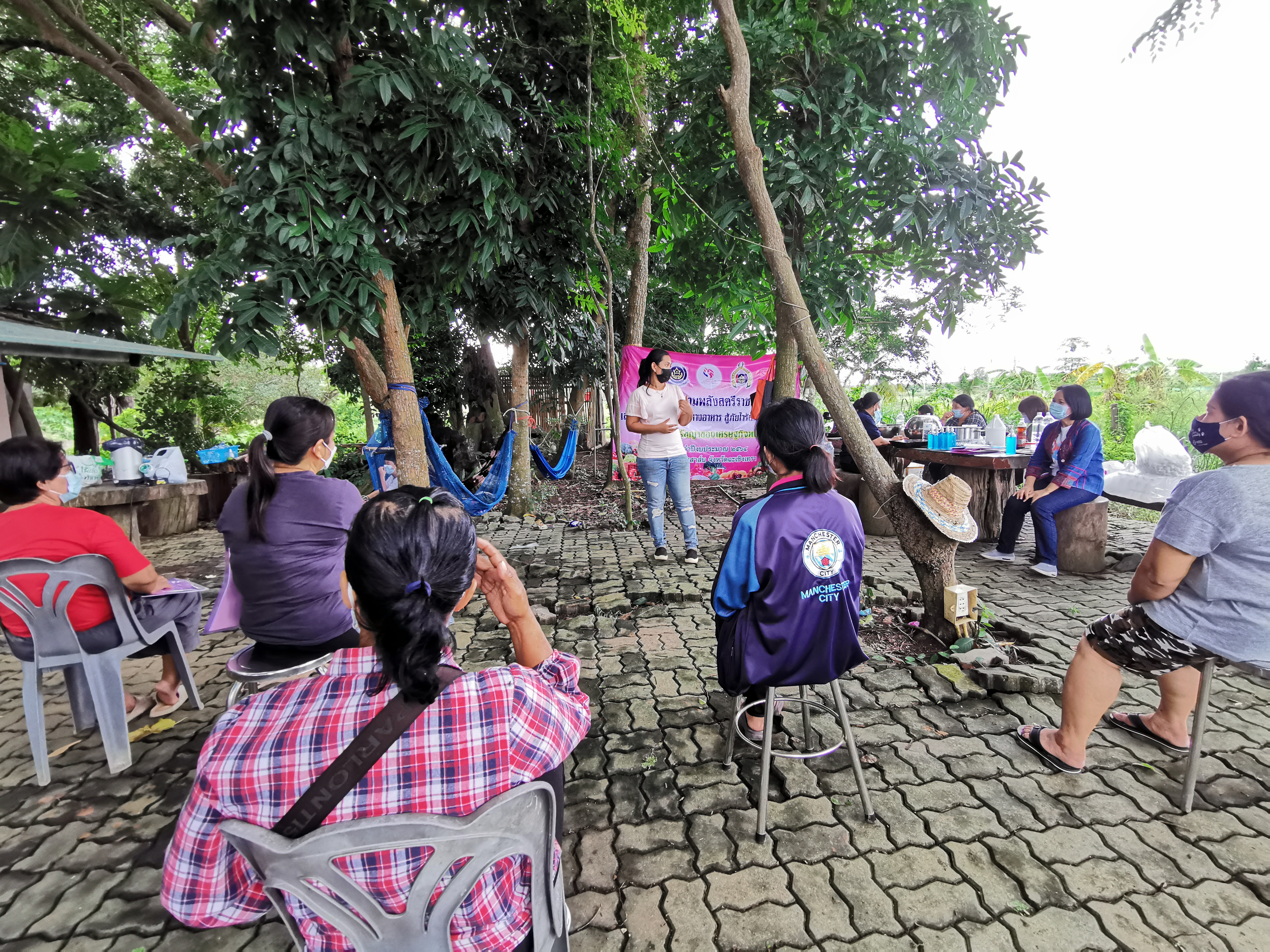 พัฒนาชุมชนจังหวัดฉะเชิงเทรา สนับสนุนการดำเนินโครงการรวมพลังสตรีราชสาส์นเสริมสร้างความมั่นคงทางอาหาร สู้ภัยไวรัสโคโรนา 2019 ระหว่างวันที่ 28 – 29 สิงหาคม 2564