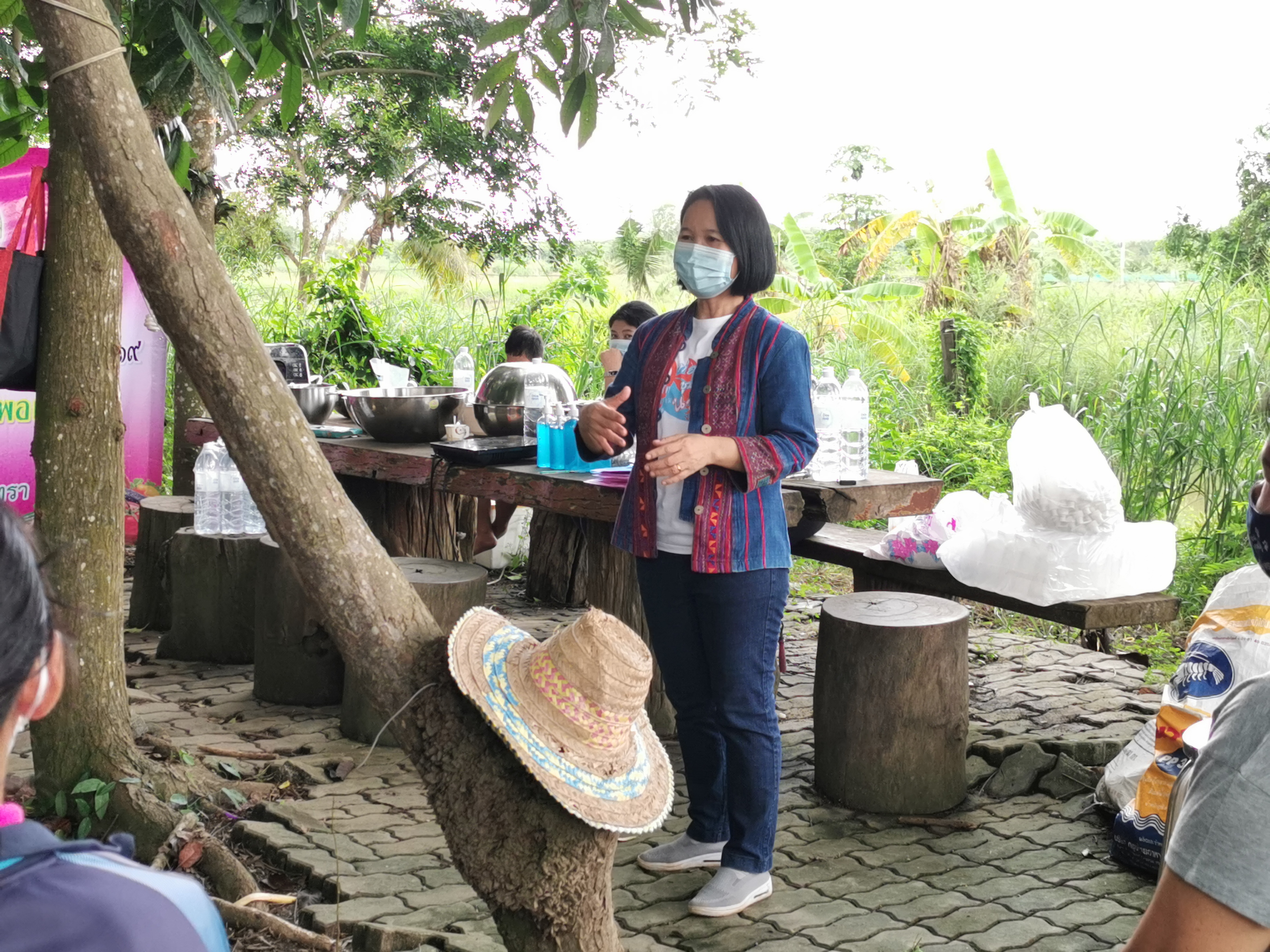 พัฒนาชุมชนจังหวัดฉะเชิงเทรา สนับสนุนการดำเนินโครงการรวมพลังสตรีราชสาส์นเสริมสร้างความมั่นคงทางอาหาร สู้ภัยไวรัสโคโรนา 2019 ระหว่างวันที่ 28 – 29 สิงหาคม 2564