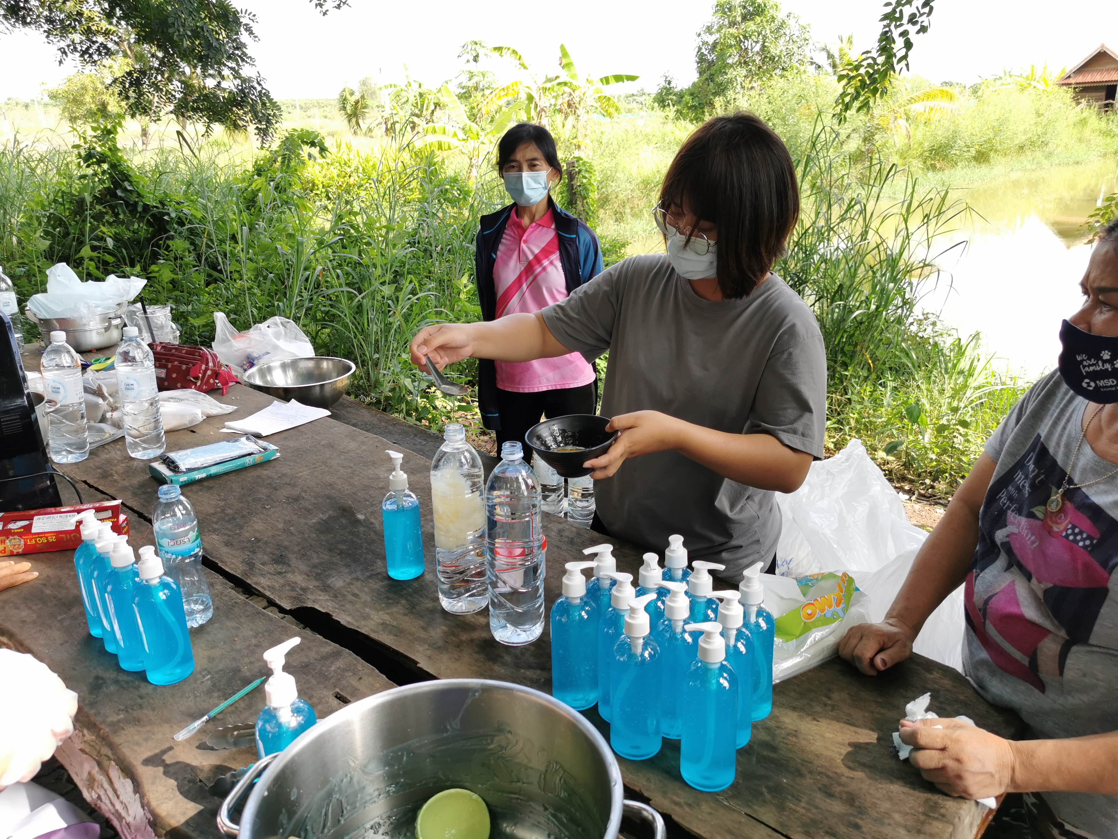 พัฒนาชุมชนจังหวัดฉะเชิงเทรา สนับสนุนการดำเนินโครงการรวมพลังสตรีราชสาส์นเสริมสร้างความมั่นคงทางอาหาร สู้ภัยไวรัสโคโรนา 2019 ระหว่างวันที่ 28 – 29 สิงหาคม 2564