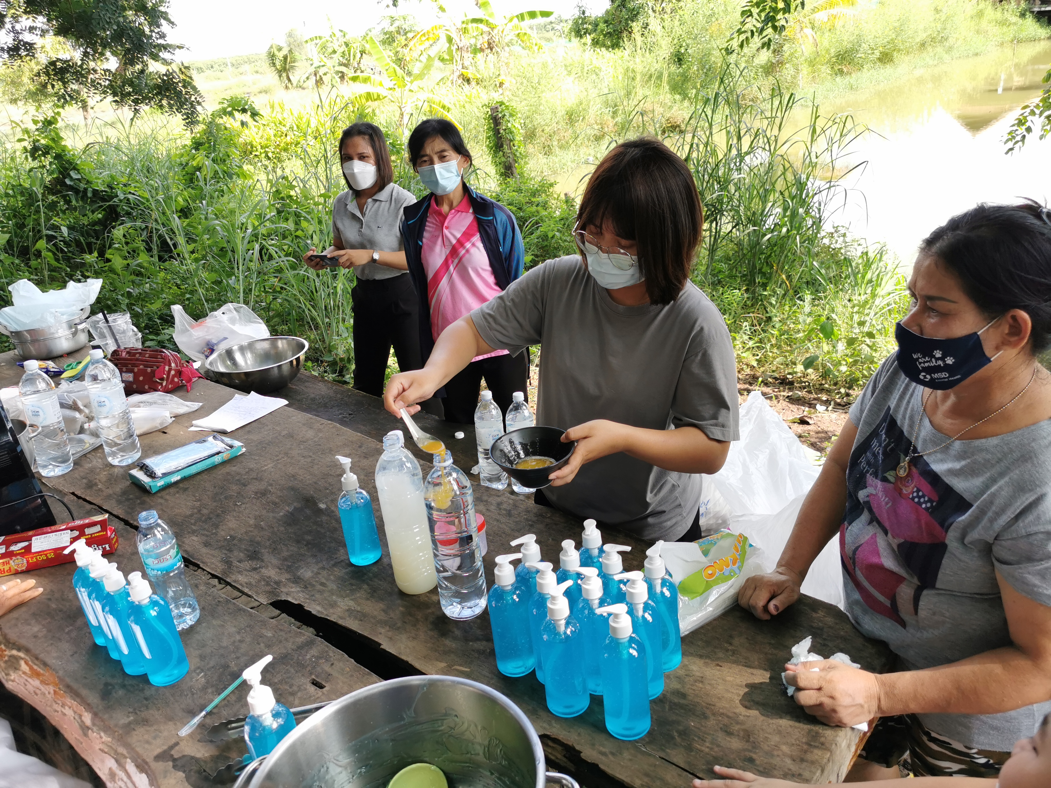 พัฒนาชุมชนจังหวัดฉะเชิงเทรา สนับสนุนการดำเนินโครงการรวมพลังสตรีราชสาส์นเสริมสร้างความมั่นคงทางอาหาร สู้ภัยไวรัสโคโรนา 2019 ระหว่างวันที่ 28 – 29 สิงหาคม 2564