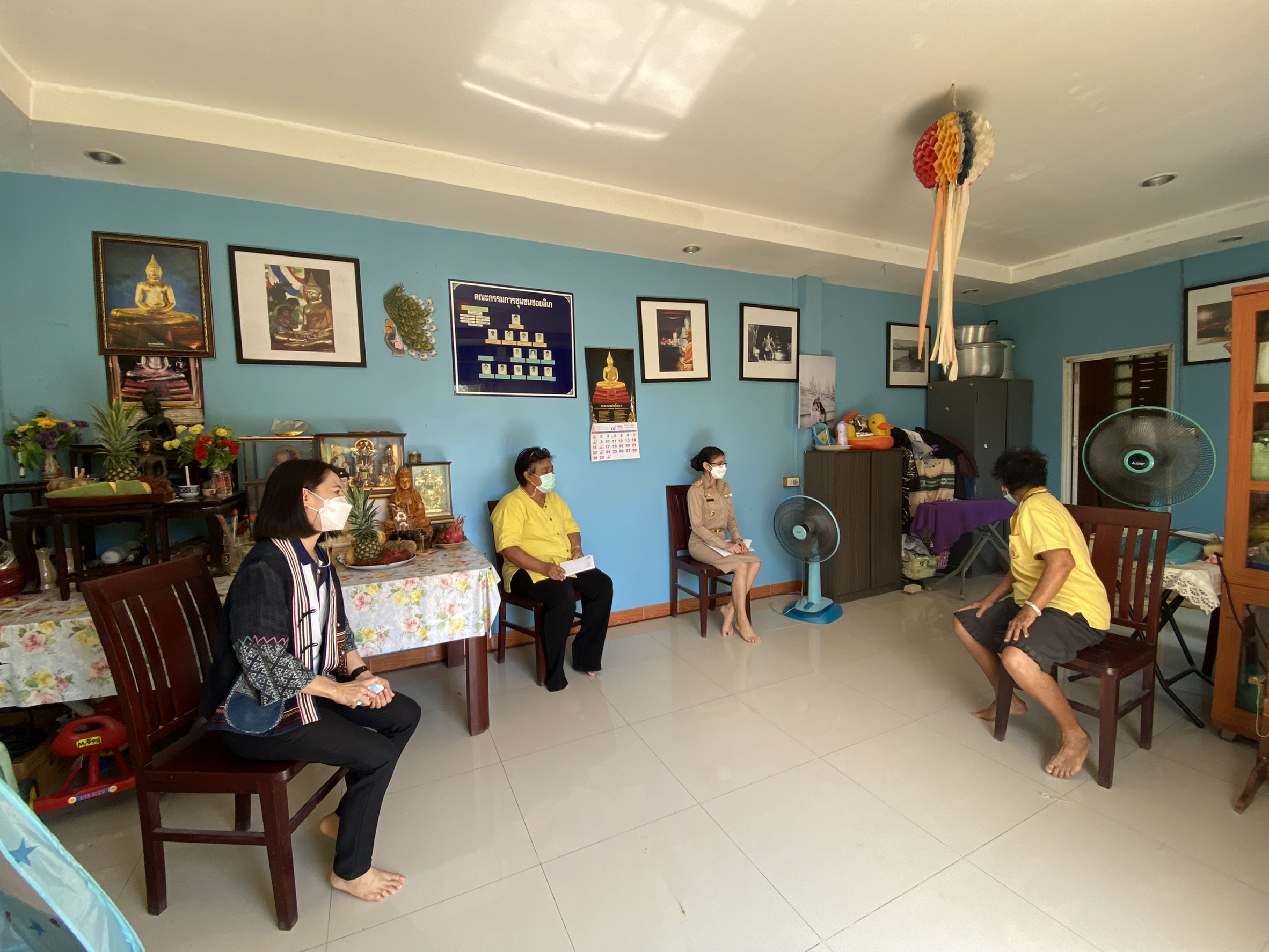 พัฒนาชุมชนจังหวัดฉะเชิงเทรา ติดตามหนี้กองทุนพัฒนาบทบาทสตรี