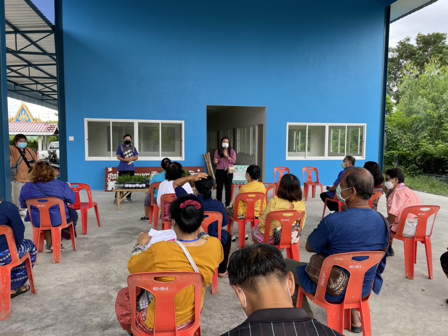 พัฒนาชุมชนจังหวัดฉะเชิงเทรา เสริมพลังผู้นำการเปลี่ยนแปลง จัดตั้งศูนย์แบ่งปัน 1 ตำบลต้นแบบ