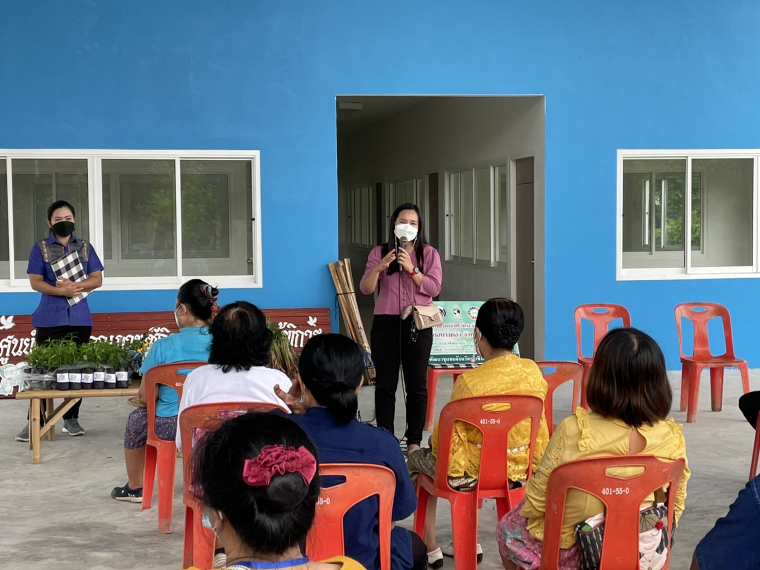 พัฒนาชุมชนจังหวัดฉะเชิงเทรา เสริมพลังผู้นำการเปลี่ยนแปลง จัดตั้งศูนย์แบ่งปัน 1 ตำบลต้นแบบ