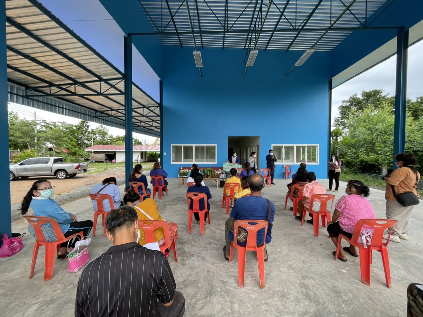 พัฒนาชุมชนจังหวัดฉะเชิงเทรา เสริมพลังผู้นำการเปลี่ยนแปลง จัดตั้งศูนย์แบ่งปัน 1 ตำบลต้นแบบ