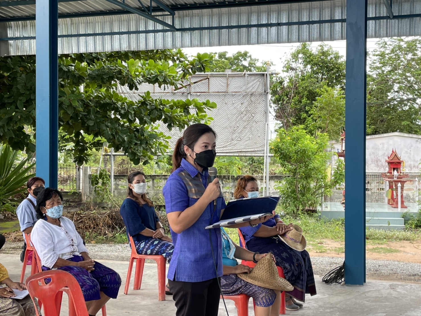 พัฒนาชุมชนจังหวัดฉะเชิงเทรา เสริมพลังผู้นำการเปลี่ยนแปลง จัดตั้งศูนย์แบ่งปัน 1 ตำบลต้นแบบ