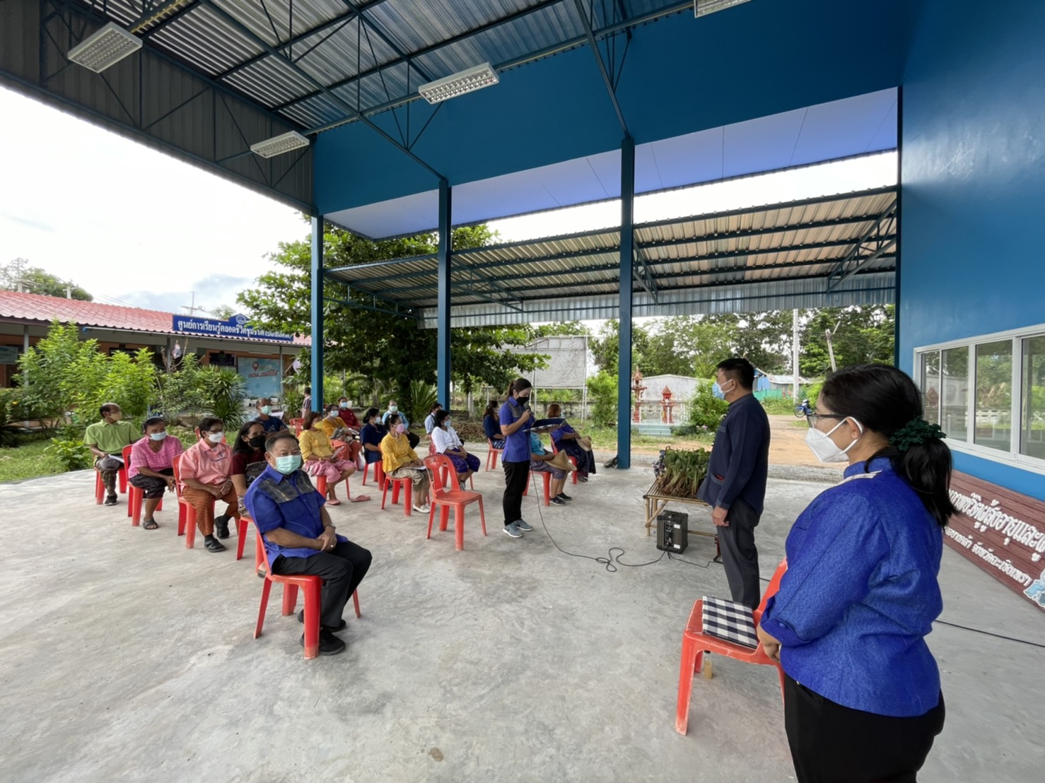 พัฒนาชุมชนจังหวัดฉะเชิงเทรา เสริมพลังผู้นำการเปลี่ยนแปลง จัดตั้งศูนย์แบ่งปัน 1 ตำบลต้นแบบ