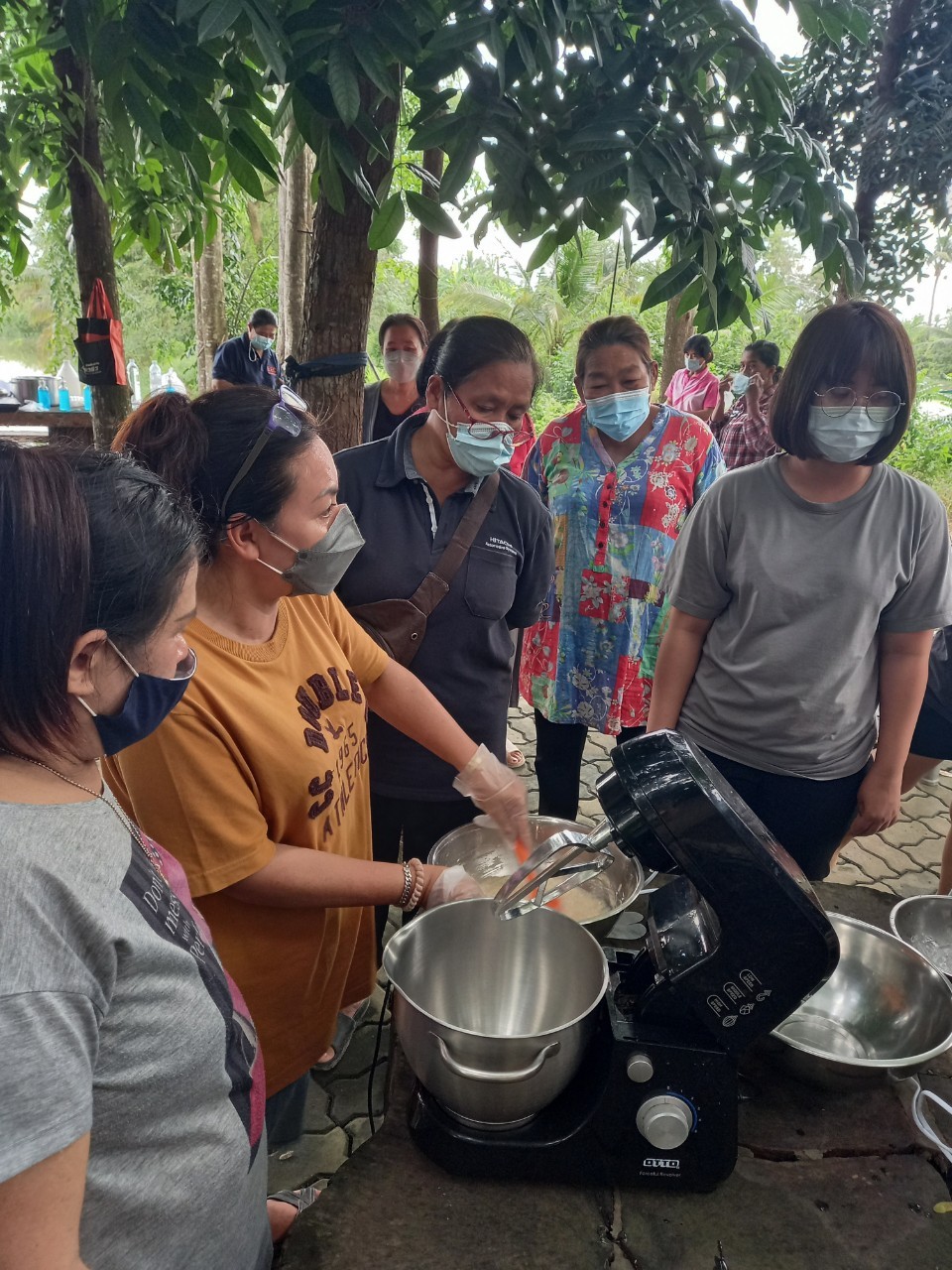 พัฒนาชุมชนจังหวัดฉะเชิงเทรา สนับสนุนการดำเนินโครงการรวมพลังสตรีราชสาส์นเสริมสร้างความมั่นคงทางอาหาร สู้ภัยไวรัสโคโรนา 2019 ระหว่างวันที่ 28 – 29 สิงหาคม 2564