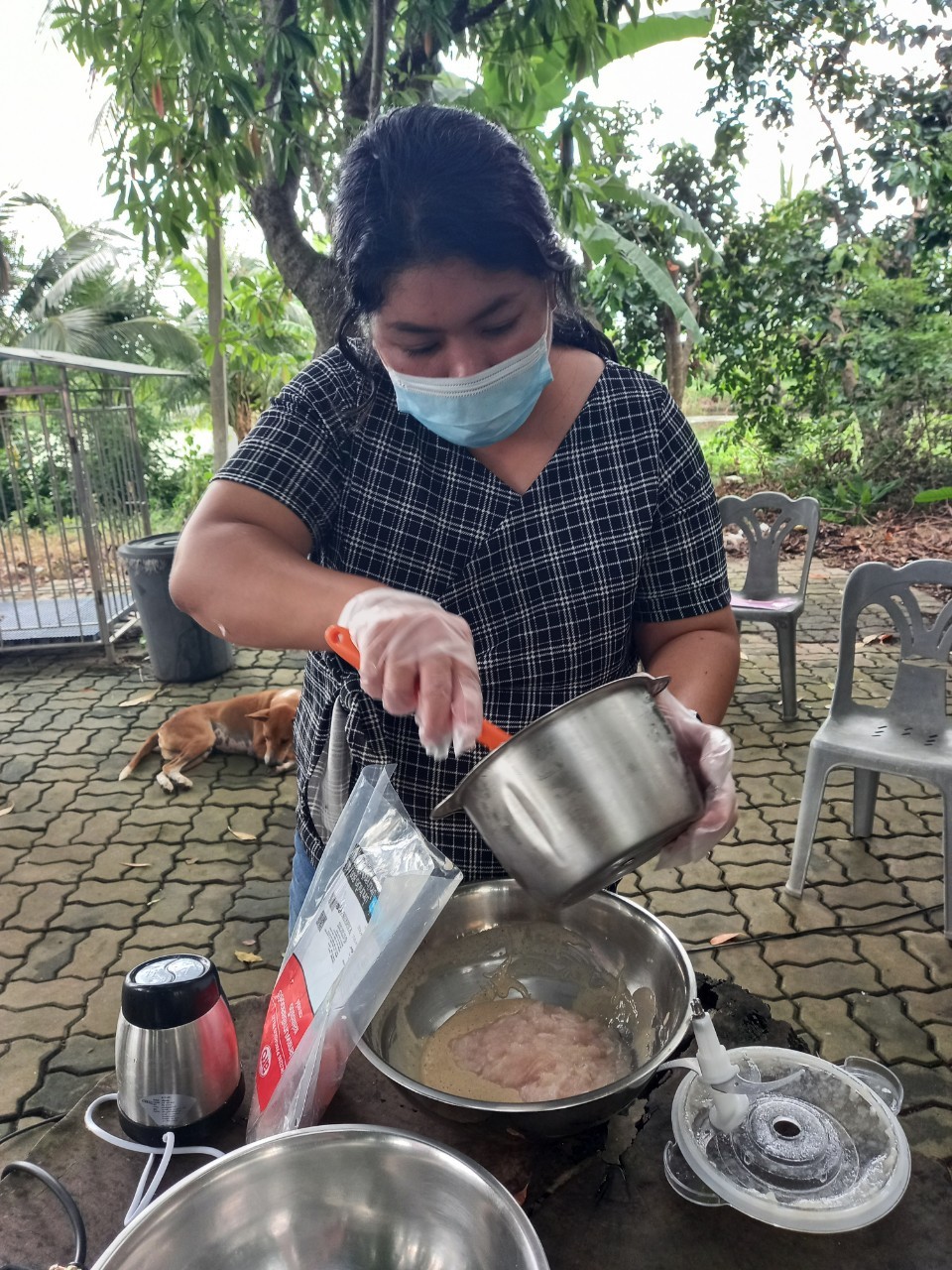 พัฒนาชุมชนจังหวัดฉะเชิงเทรา สนับสนุนการดำเนินโครงการรวมพลังสตรีราชสาส์นเสริมสร้างความมั่นคงทางอาหาร สู้ภัยไวรัสโคโรนา 2019 ระหว่างวันที่ 28 – 29 สิงหาคม 2564