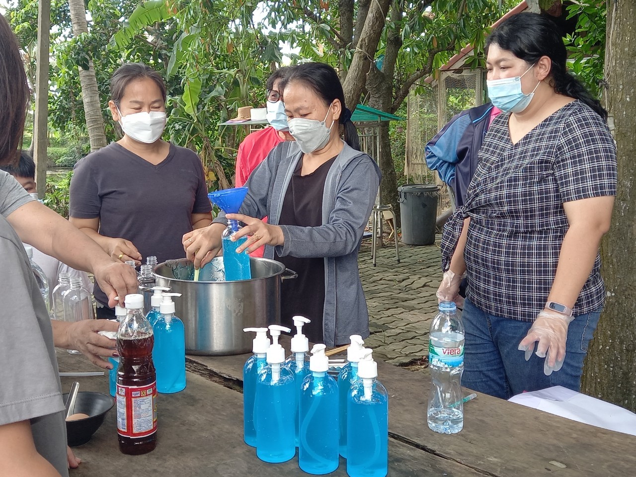 พัฒนาชุมชนจังหวัดฉะเชิงเทรา สนับสนุนการดำเนินโครงการรวมพลังสตรีราชสาส์นเสริมสร้างความมั่นคงทางอาหาร สู้ภัยไวรัสโคโรนา 2019 ระหว่างวันที่ 28 – 29 สิงหาคม 2564