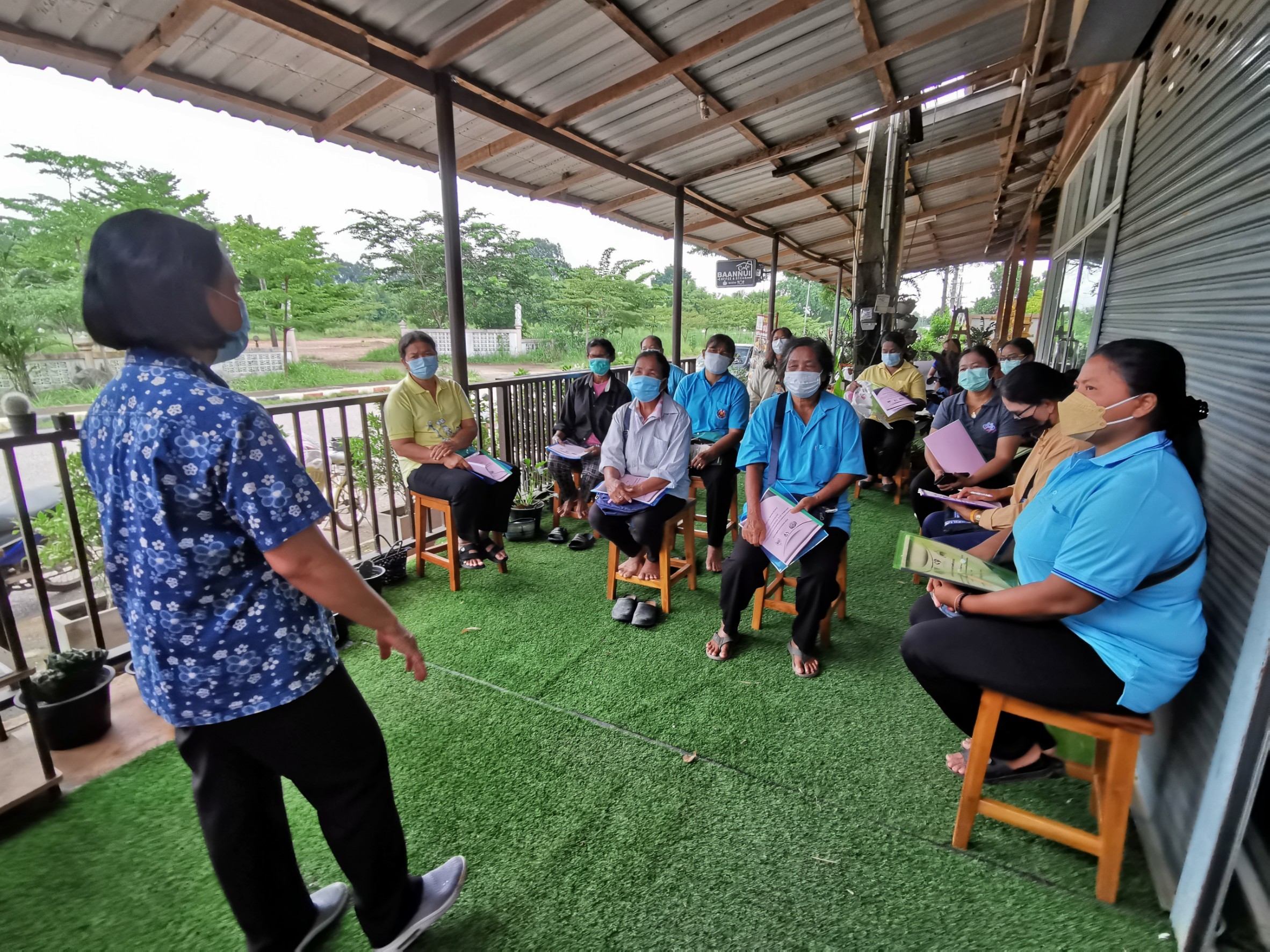 พัฒนาชุมชนจังหวัดฉะเชิงเทรา สนับสนุนการดำเนินโครงการรวมพลังสตรีราชสาส์นเสริมสร้างความมั่นคงทางอาหาร สู้ภัยไวรัสโคโรนา 2019 ระหว่างวันที่ 28 – 29 สิงหาคม 2564