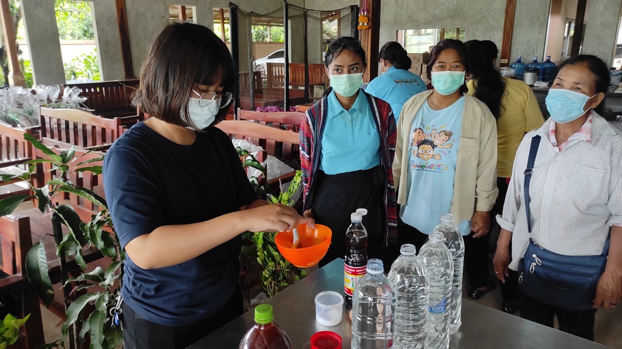 พัฒนาชุมชนจังหวัดฉะเชิงเทรา สนับสนุนการดำเนินโครงการรวมพลังสตรีราชสาส์นเสริมสร้างความมั่นคงทางอาหาร สู้ภัยไวรัสโคโรนา 2019 ระหว่างวันที่ 28 – 29 สิงหาคม 2564