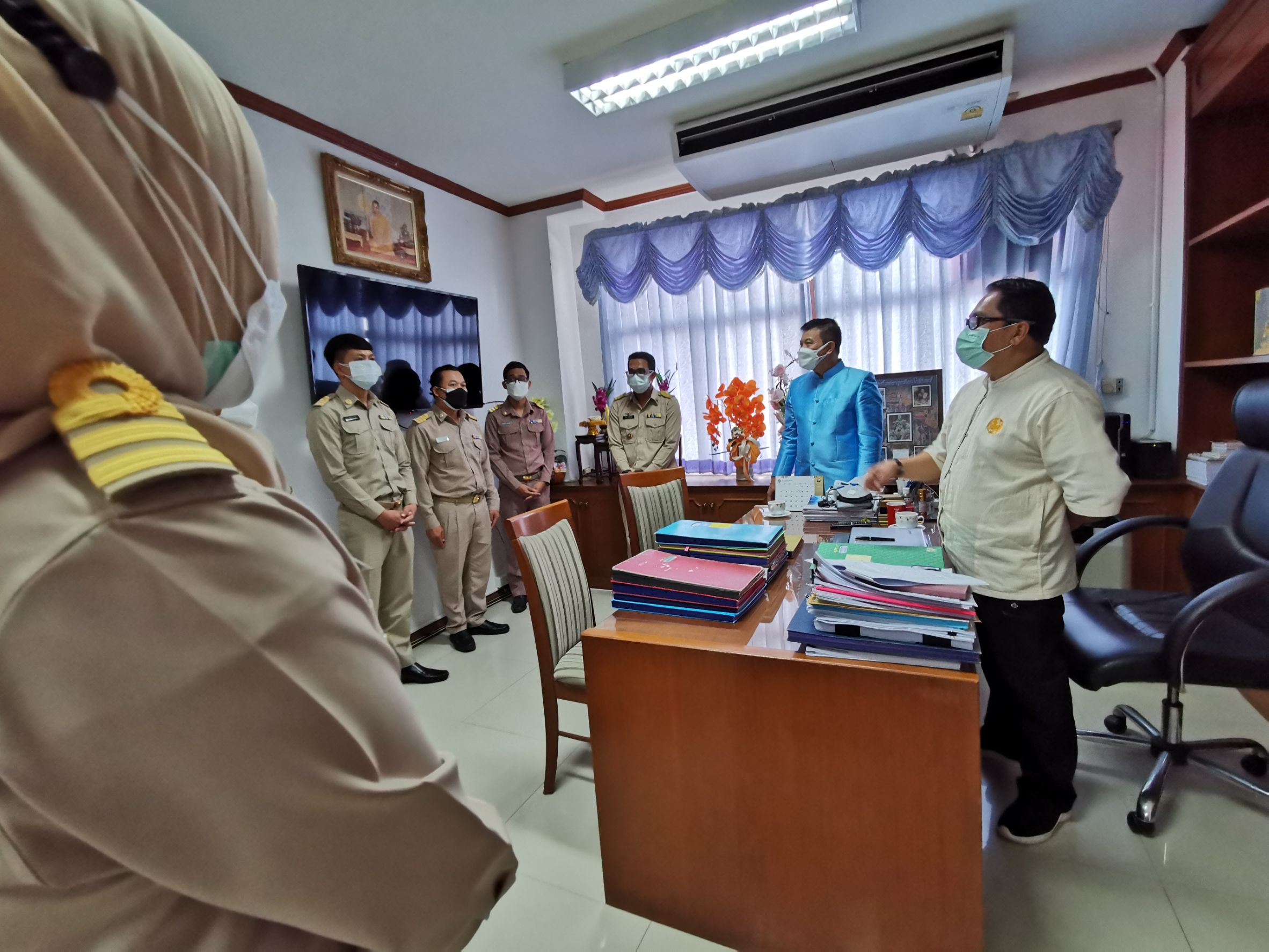 พัฒนาชุมชนจังหวัดฉะเชิงเทรา รับรายงานตัวข้าราชการพลเรือนสามัญ ตำแหน่งนักวิชาการพัฒนาชุมชนปฏิบัติการ ทดลองปฏิบัติหน้าที่ราชการ ในตำแหน่งที่ได้รับบรรจุ แต่งตั้ง และข้าราชการที่ย้ายมาดำรงตำแหน่ง