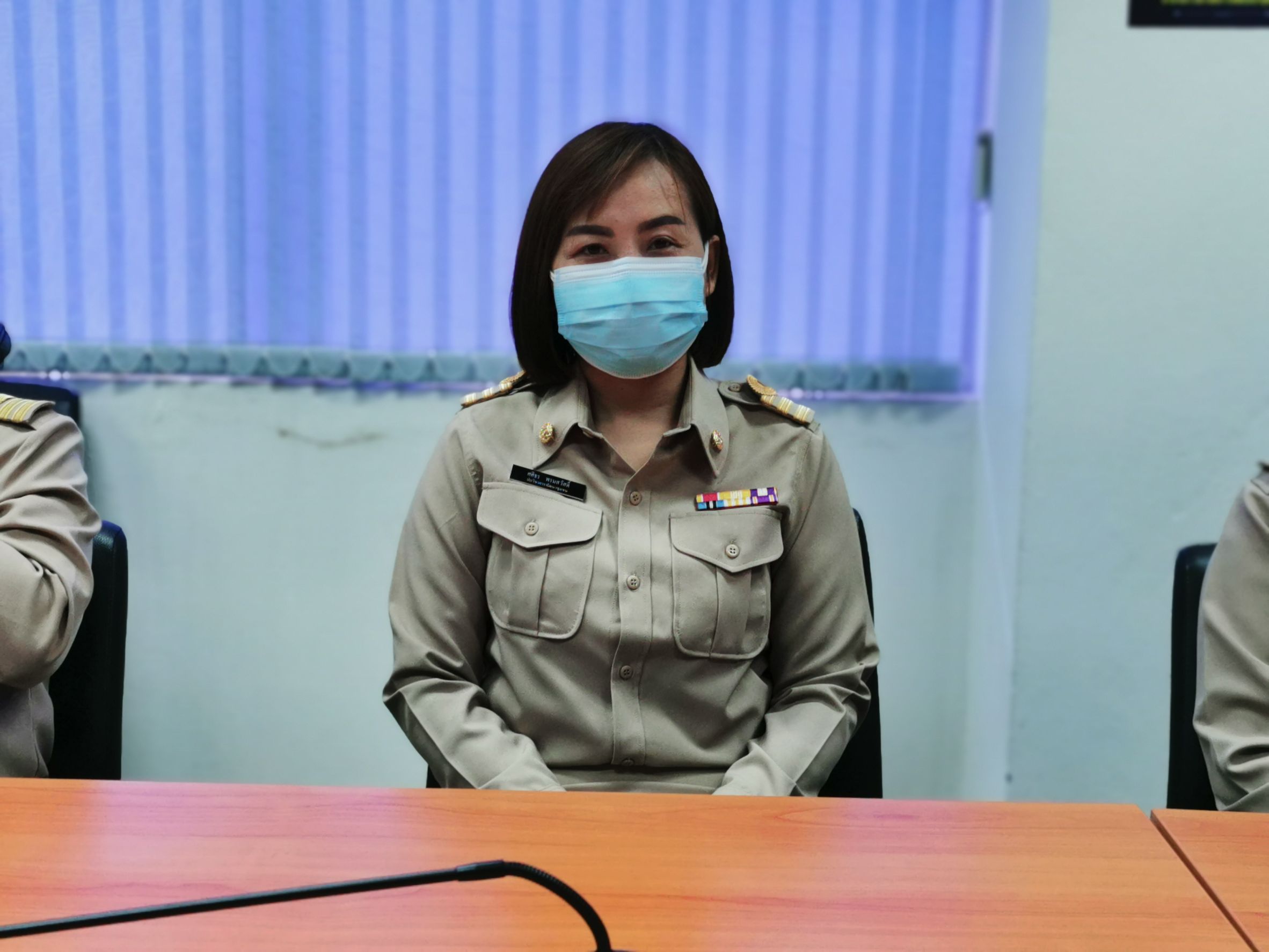 พัฒนาชุมชนจังหวัดฉะเชิงเทรา รับรายงานตัวข้าราชการพลเรือนสามัญ ตำแหน่งนักวิชาการพัฒนาชุมชนปฏิบัติการ ทดลองปฏิบัติหน้าที่ราชการ ในตำแหน่งที่ได้รับบรรจุ แต่งตั้ง และข้าราชการที่ย้ายมาดำรงตำแหน่ง