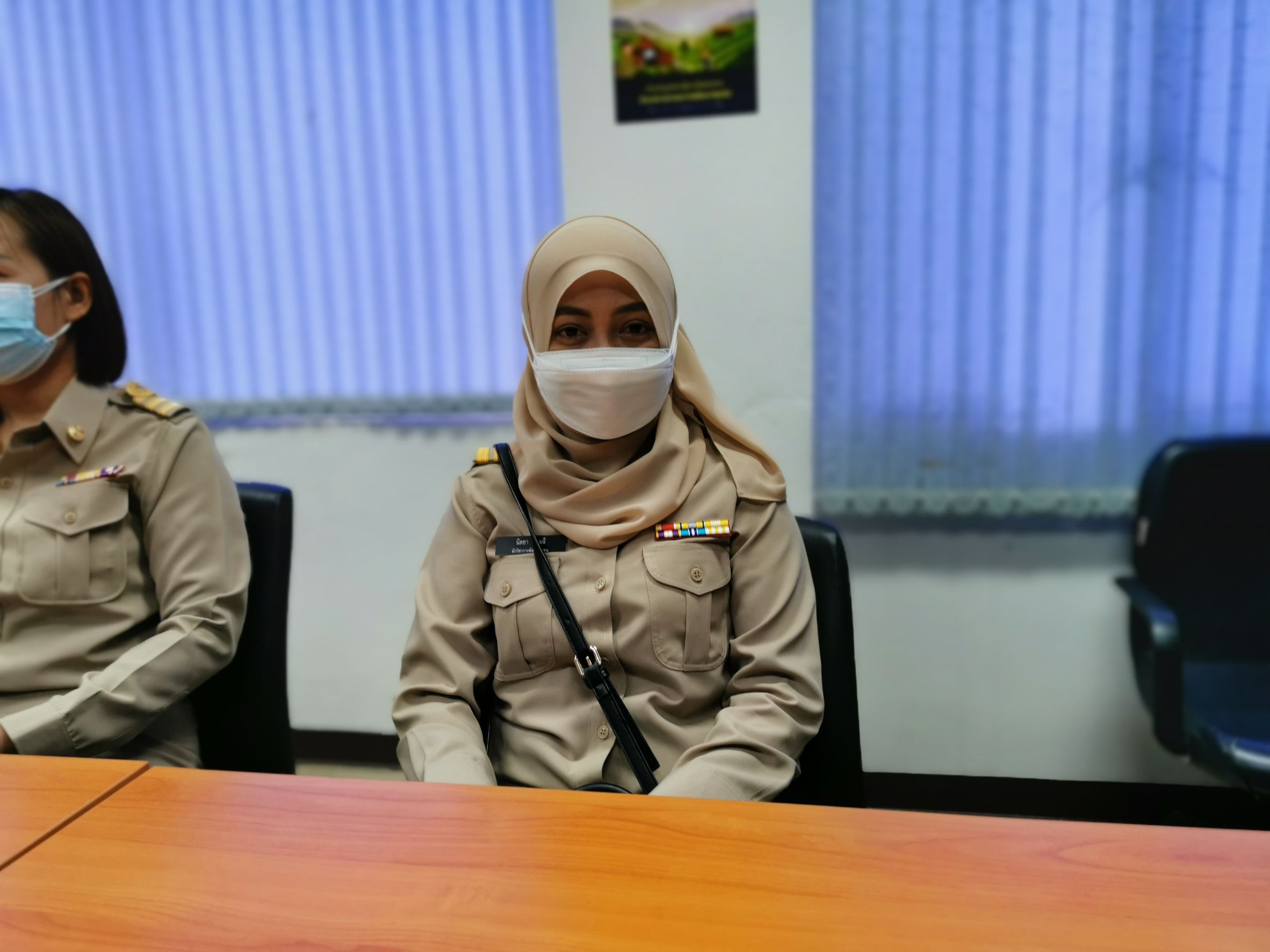 พัฒนาชุมชนจังหวัดฉะเชิงเทรา รับรายงานตัวข้าราชการพลเรือนสามัญ ตำแหน่งนักวิชาการพัฒนาชุมชนปฏิบัติการ ทดลองปฏิบัติหน้าที่ราชการ ในตำแหน่งที่ได้รับบรรจุ แต่งตั้ง และข้าราชการที่ย้ายมาดำรงตำแหน่ง