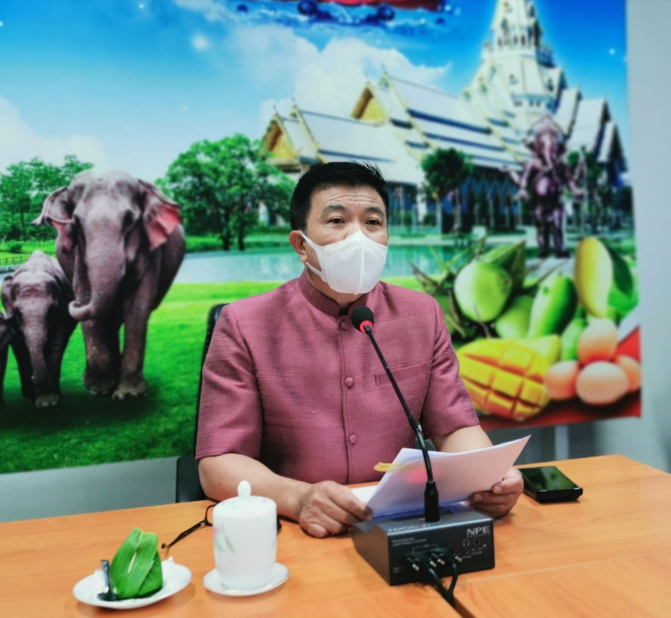 พัฒนาชุมชนจังหวัดฉะเชิงเทรา ส่งเสริมการมีส่วนร่วมภาคประชาชนในการสร้างความโปร่งใสและป้องกันการทุจริตประพฤติมิชอบ ผ่านระบบ Zoom Cloud Meeting