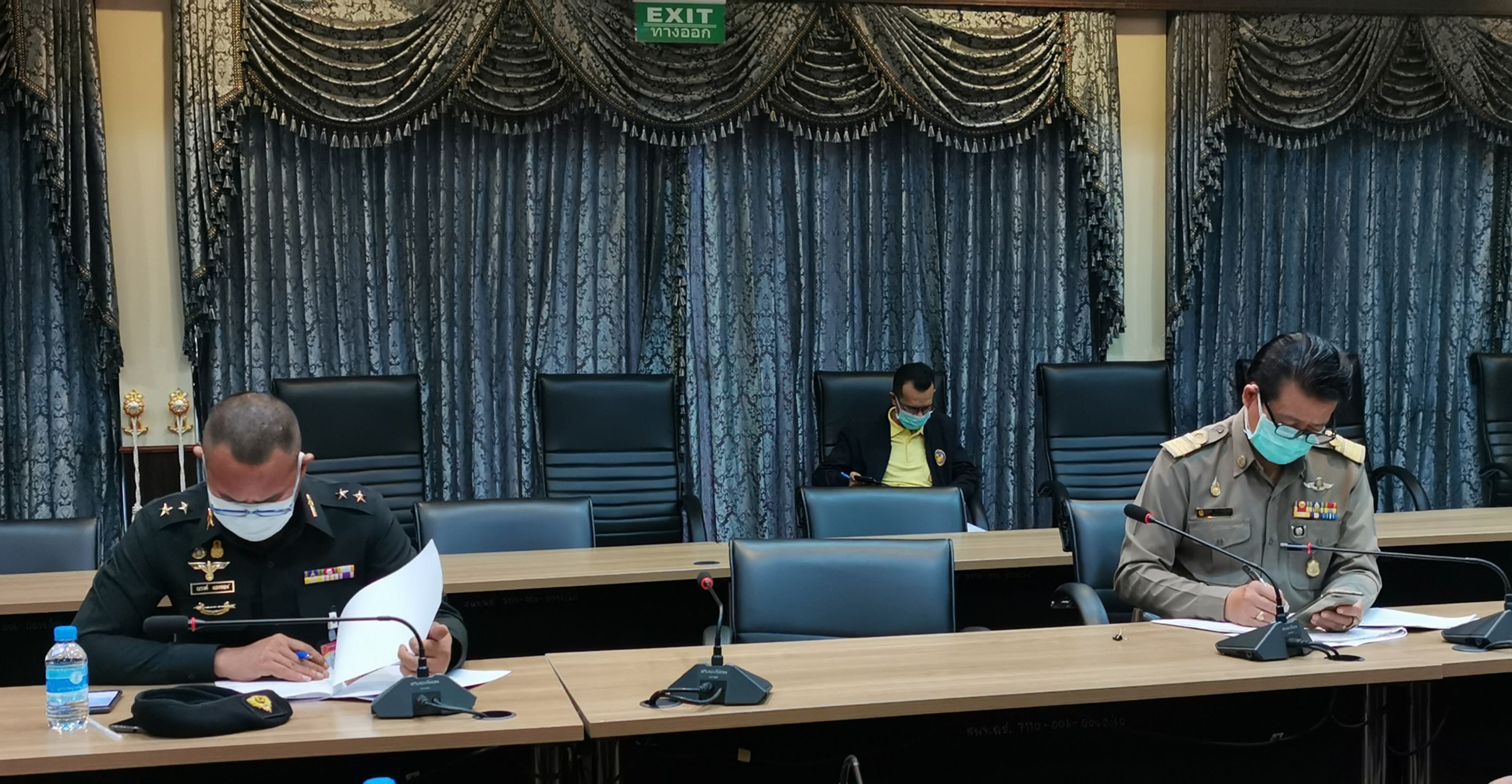 พัฒนาการจังหวัดฉะเชิงเทรา เข้าร่วมประชุมคณะกรรมการประเมินสถานการณ์ในการดำเนินการป้องกันหรือยับยั้งภัยพิบัติจังหวัดฉะเชิงเทรา (กรณีโรคติดเชื้อไวรัสโคโรนา 2019 (COVID – 19) ครั้งที่ 16/2564