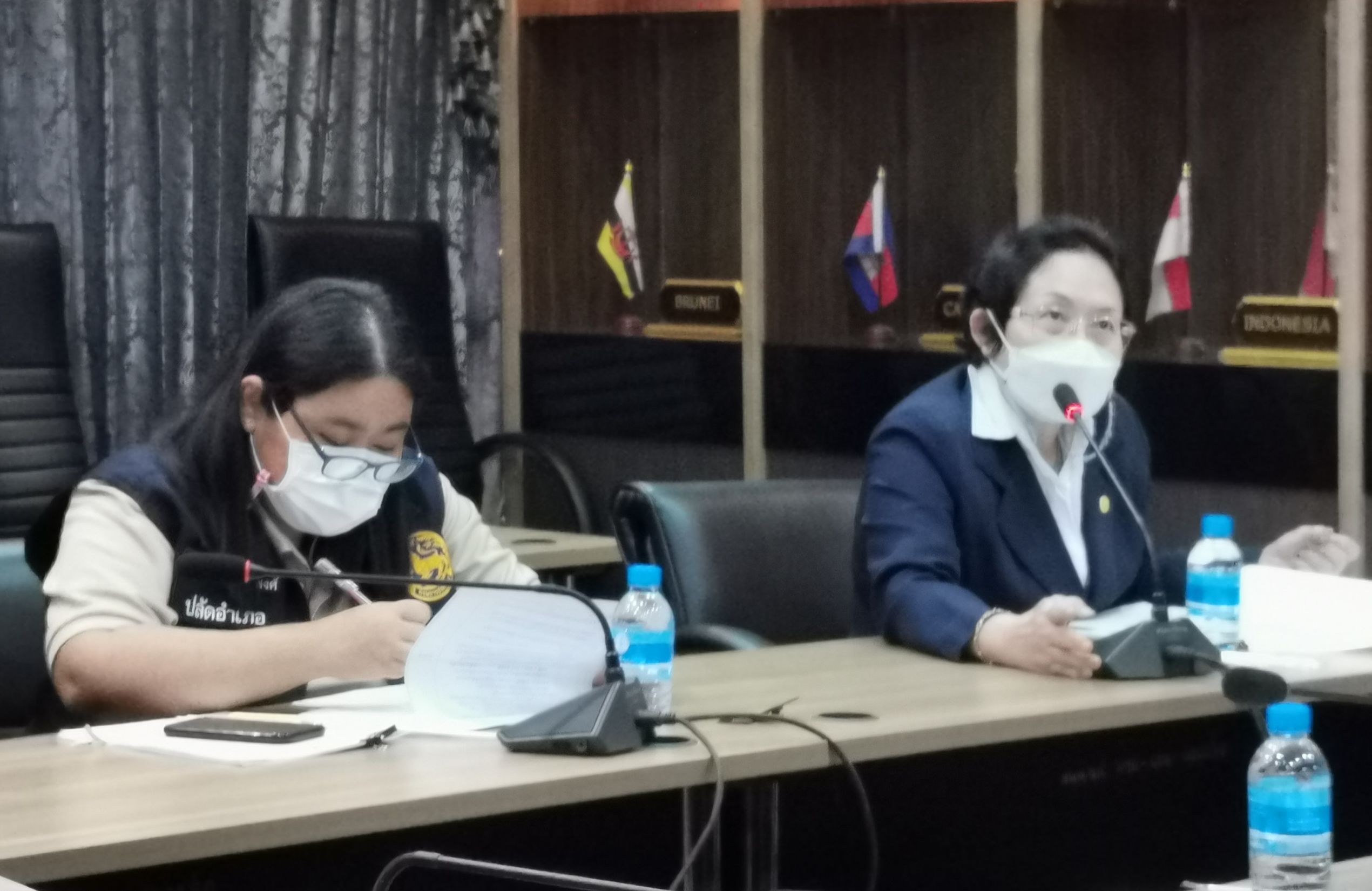 พัฒนาการจังหวัดฉะเชิงเทรา เข้าร่วมประชุมคณะกรรมการประเมินสถานการณ์ในการดำเนินการป้องกันหรือยับยั้งภัยพิบัติจังหวัดฉะเชิงเทรา (กรณีโรคติดเชื้อไวรัสโคโรนา 2019 (COVID – 19) ครั้งที่ 16/2564