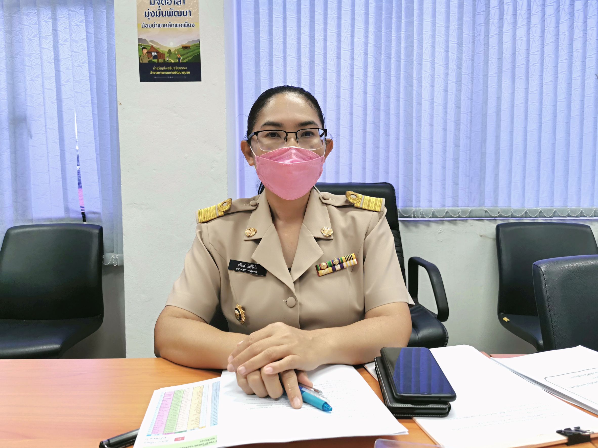 พัฒนาชุมชนจังหวัดฉะเชิงเทรา ร่วมประชุมโครงการพัฒนาพื้นที่่ต้นแบบการพัฒนาคุณภาพชีวิตตามหลักทฤษฎีใหม่ประยุกต์สู่ “โคก หนอง นา โมเดล” ผ่านระบบ Zoom Could Meeting