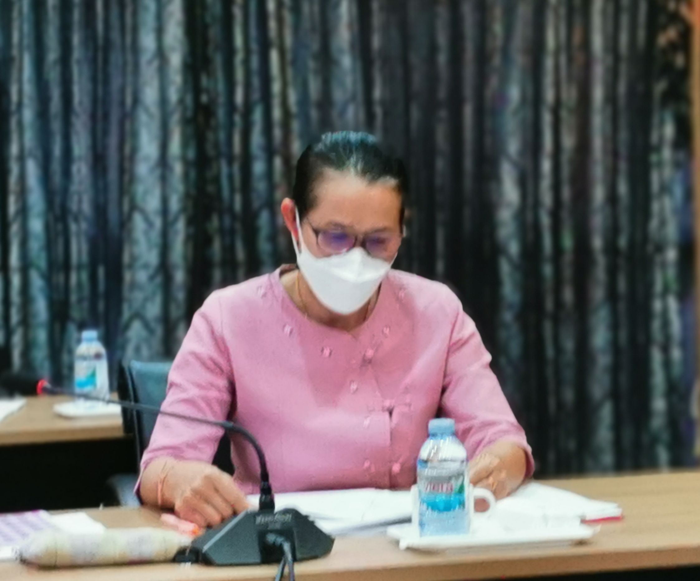 พัฒนาชุมชนจังหวัดฉะเชิงเทรา ประชุมผู้บริหาร นักวิชาการพัฒนาชุมชน และเจ้าหน้าที่พัฒนาชุมชนจังหวัดฉะเชิงเทรา ครั้งที่ 9/2564