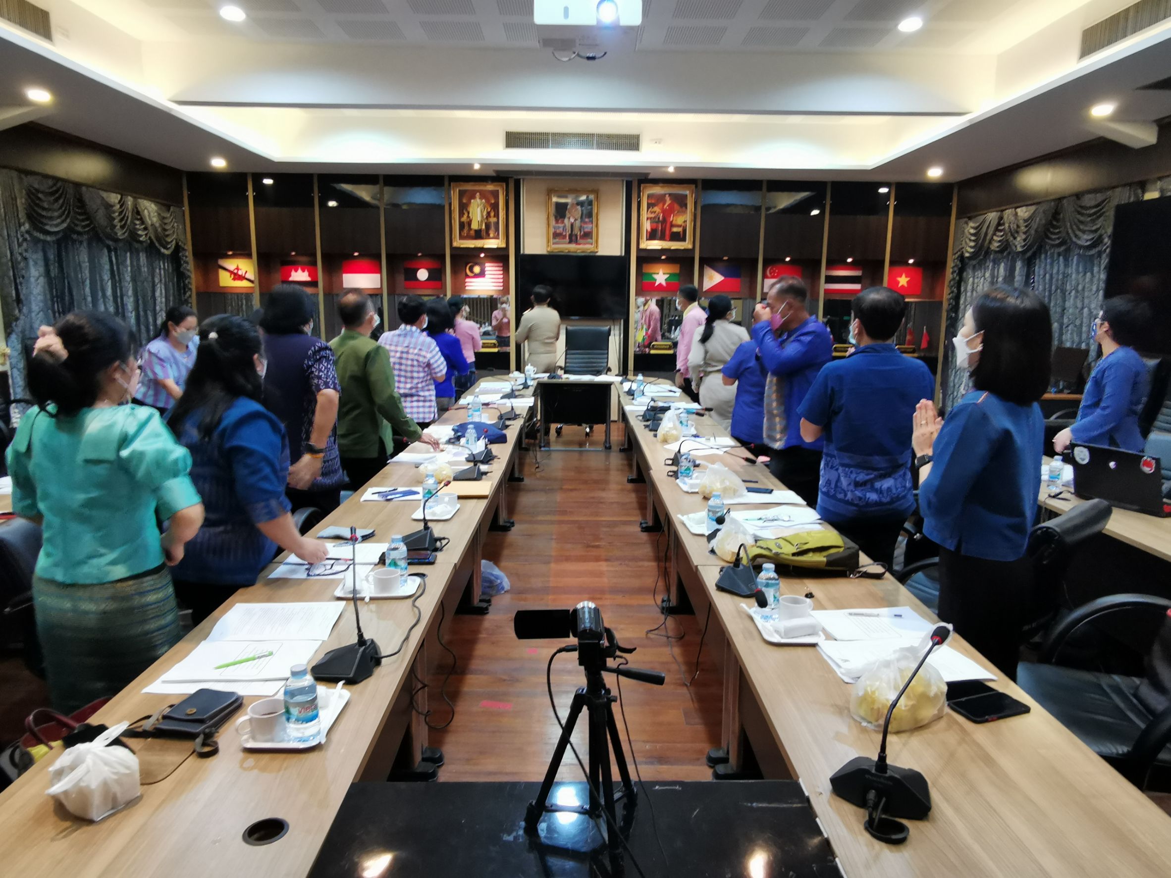 พัฒนาชุมชนจังหวัดฉะเชิงเทรา ประชุมผู้บริหาร นักวิชาการพัฒนาชุมชน และเจ้าหน้าที่พัฒนาชุมชนจังหวัดฉะเชิงเทรา ครั้งที่ 9/2564