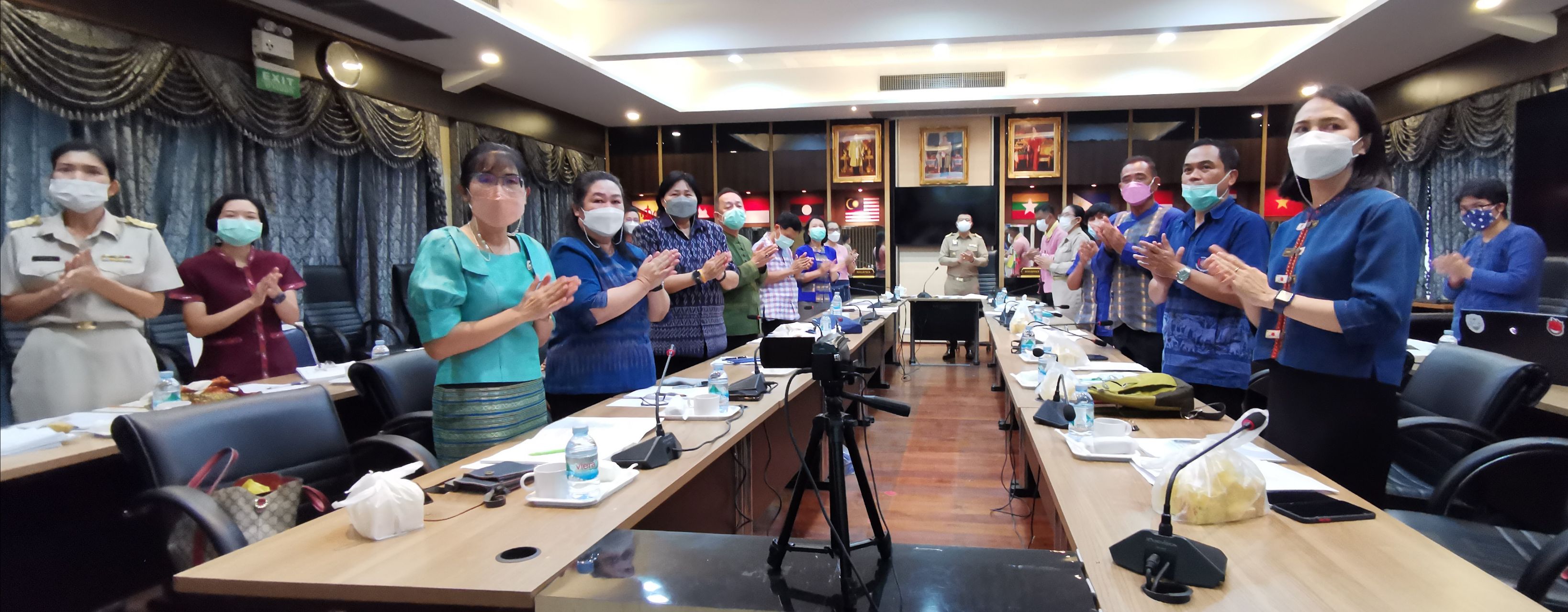 พัฒนาชุมชนจังหวัดฉะเชิงเทรา ประชุมผู้บริหาร นักวิชาการพัฒนาชุมชน และเจ้าหน้าที่พัฒนาชุมชนจังหวัดฉะเชิงเทรา ครั้งที่ 9/2564