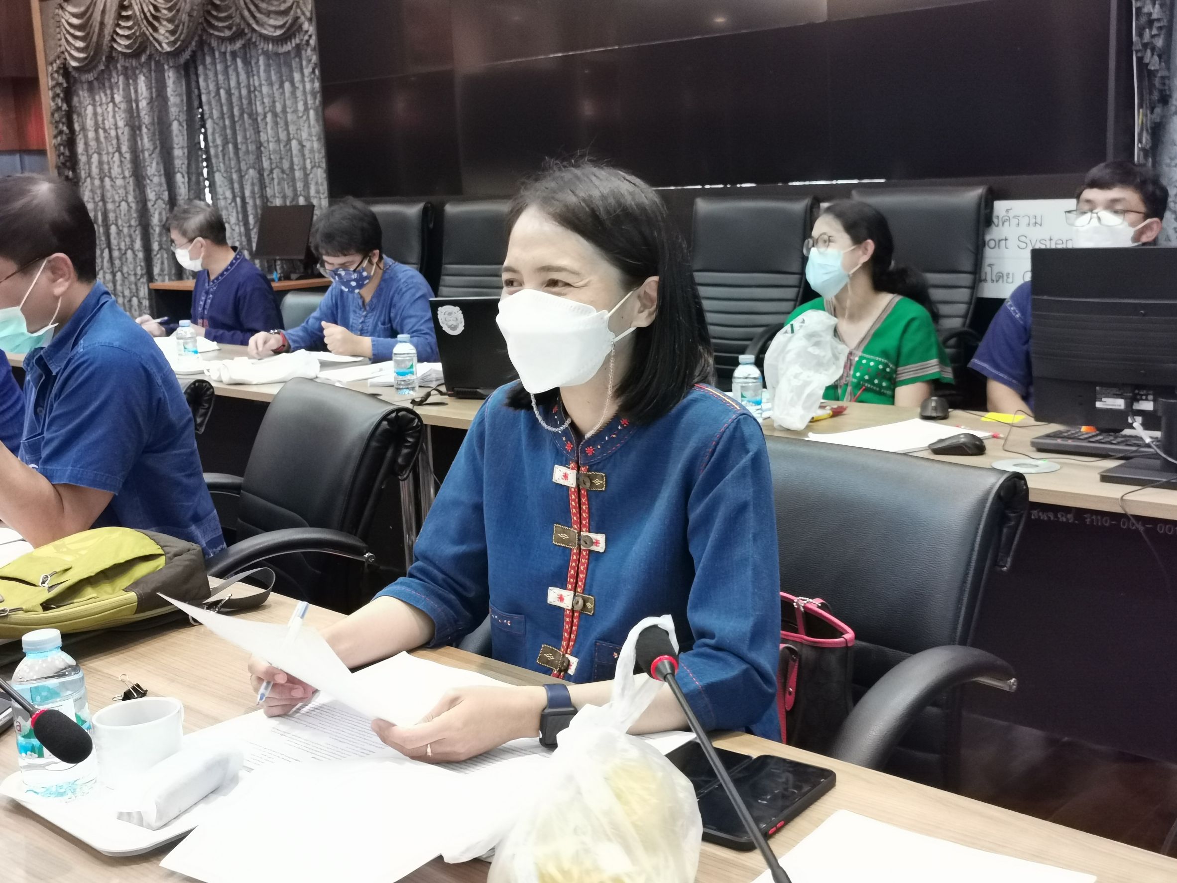 พัฒนาชุมชนจังหวัดฉะเชิงเทรา ประชุมผู้บริหาร นักวิชาการพัฒนาชุมชน และเจ้าหน้าที่พัฒนาชุมชนจังหวัดฉะเชิงเทรา ครั้งที่ 9/2564