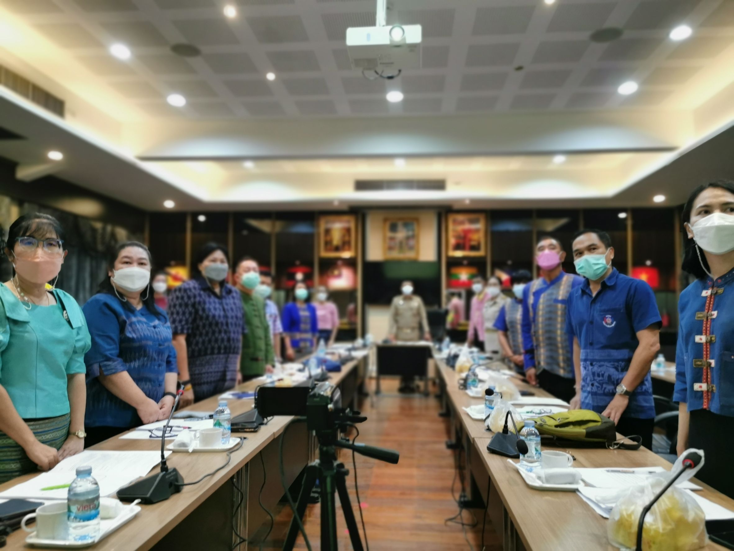 พัฒนาชุมชนจังหวัดฉะเชิงเทรา ประชุมผู้บริหาร นักวิชาการพัฒนาชุมชน และเจ้าหน้าที่พัฒนาชุมชนจังหวัดฉะเชิงเทรา ครั้งที่ 9/2564