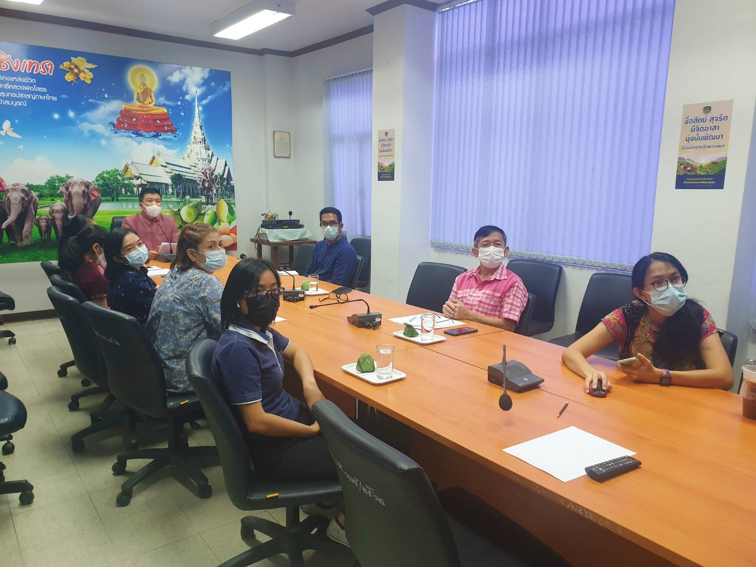 พัฒนาชุมชนจังหวัดฉะเชิงเทรา ส่งเสริมการมีส่วนร่วมภาคประชาชนในการสร้างความโปร่งใสและป้องกันการทุจริตประพฤติมิชอบ ผ่านระบบ Zoom Cloud Meeting