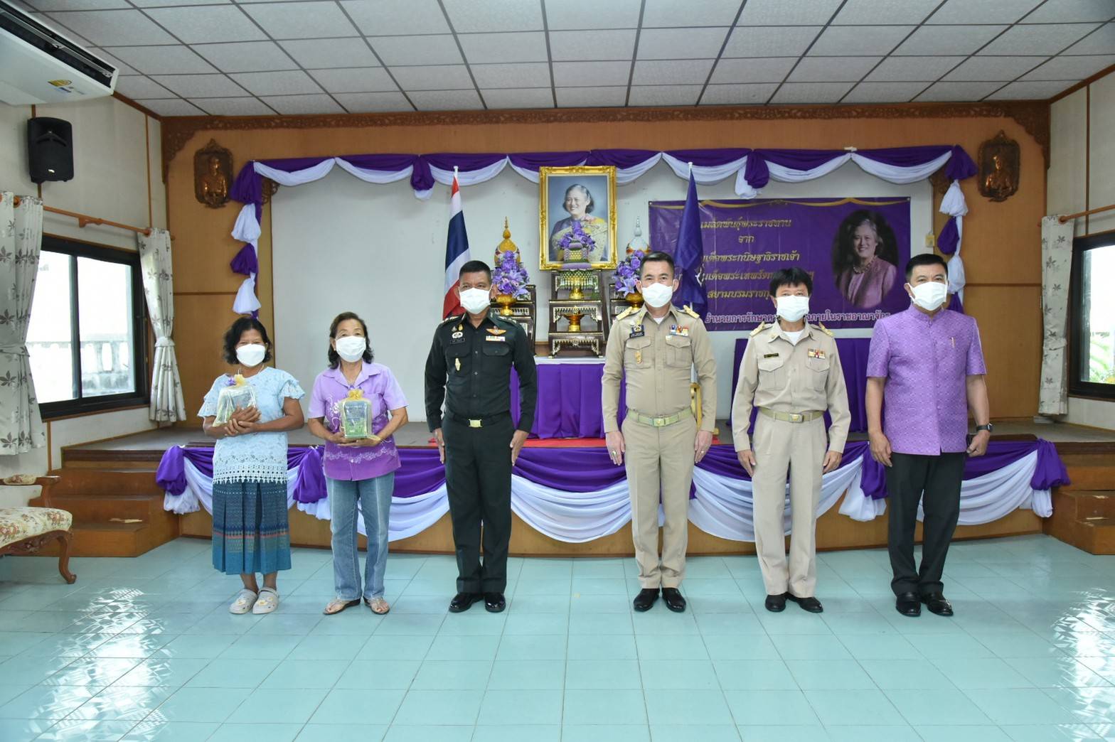 พัฒนาชุมชนจังหวัดฉะเชิงเทรา ร่วมโครงการอนุรักษ์พันธุกรรมพืชเสริมสร้างความมั่นคงด้านอาหาร ของศูนย์ประสานการปฏิบัติที่ 4 (เพิ่มเติม) กับกองอำนวยการรักษาความมั่นคงภายในราชอาณาจักร