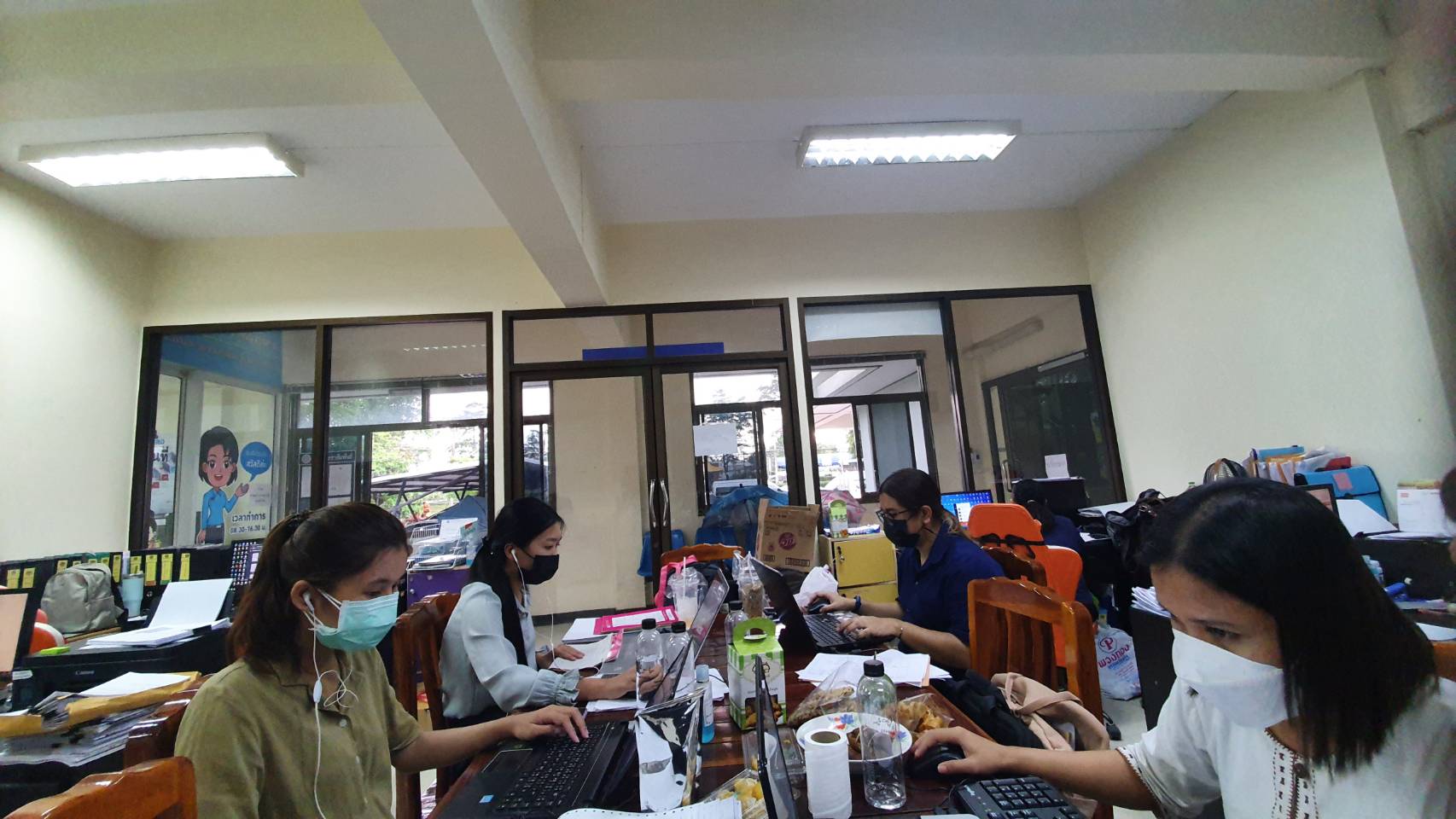 พัฒนาชุมชนจังหวัดฉะเชิงเทรา ติดตามและสนับสนุนการดำเนินงานตามนโยบายสำคัญและการเร่งรัดการเบิกจ่ายงบประมาณ