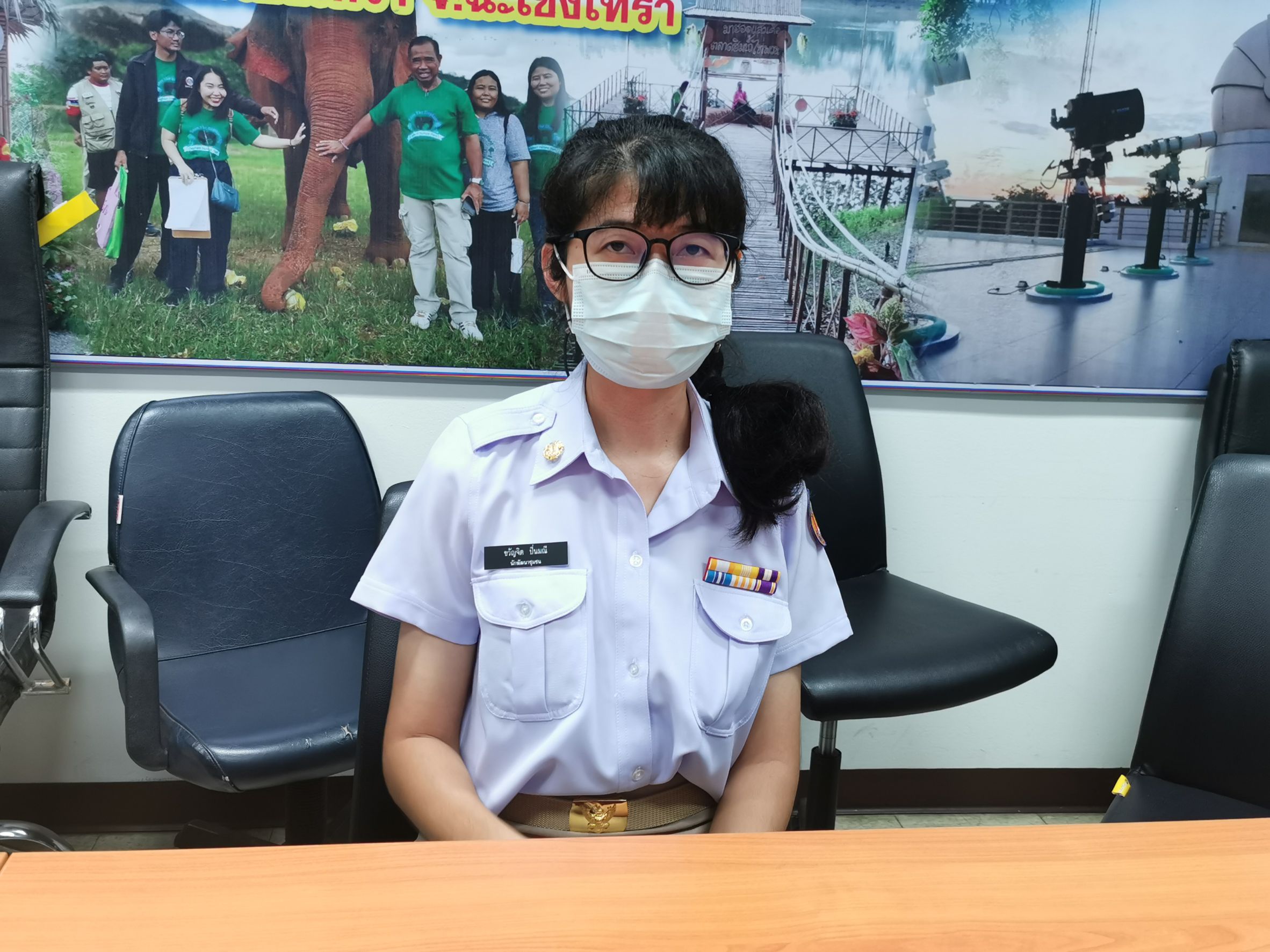 พัฒนาชุมชนจังหวัดฉะเชิงเทรา ปฐมนิเทศอาสาพัฒนา (อสพ.) รุ่นที่ 73, พนักงานราชการเฉพาะกิจ และพนักงานบันทึกข้อมูล