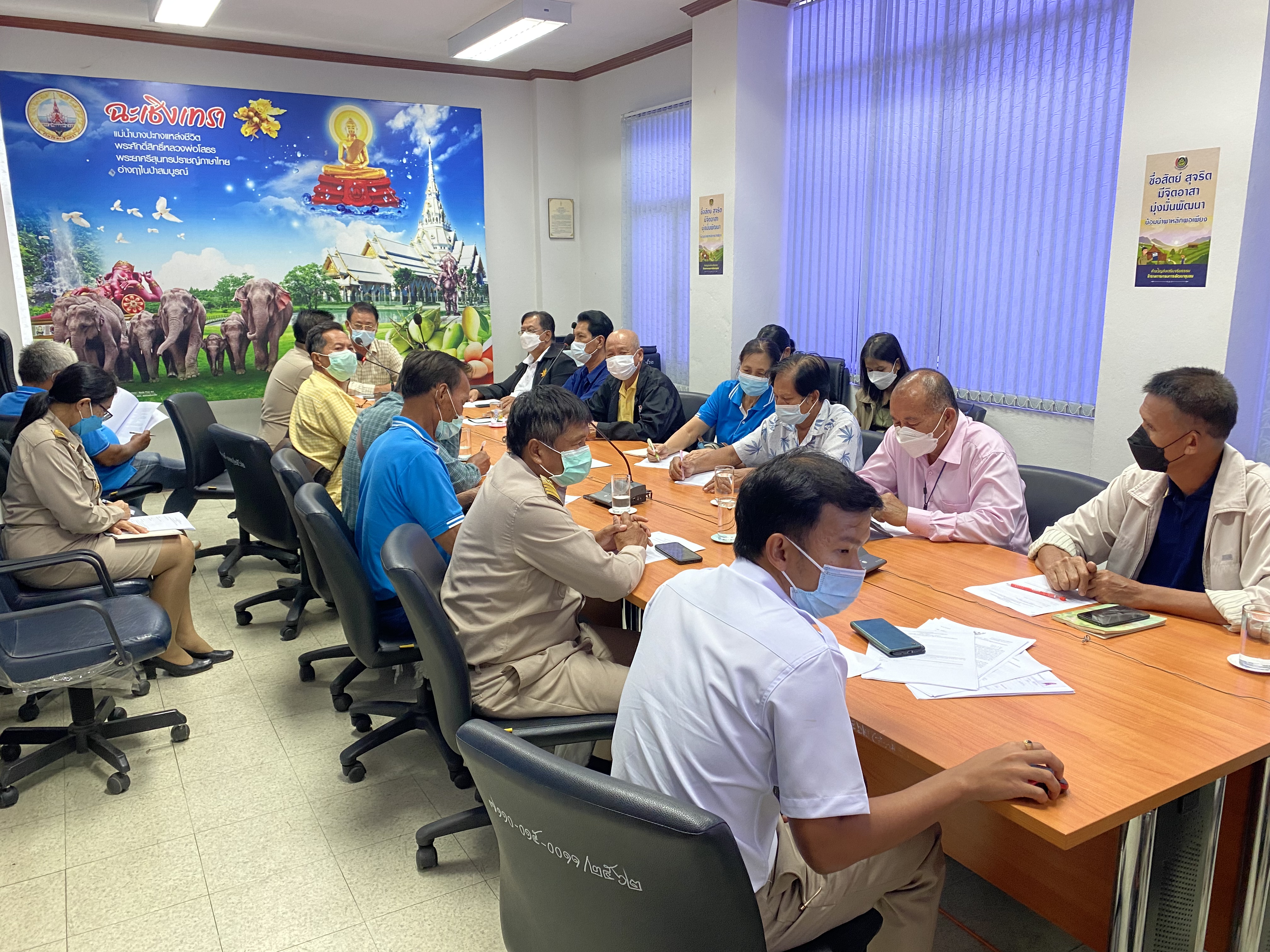 พช. ฉะเชิงเทรา สนับสนุนการขับเคลื่อนกองทุนหมู่บ้าน