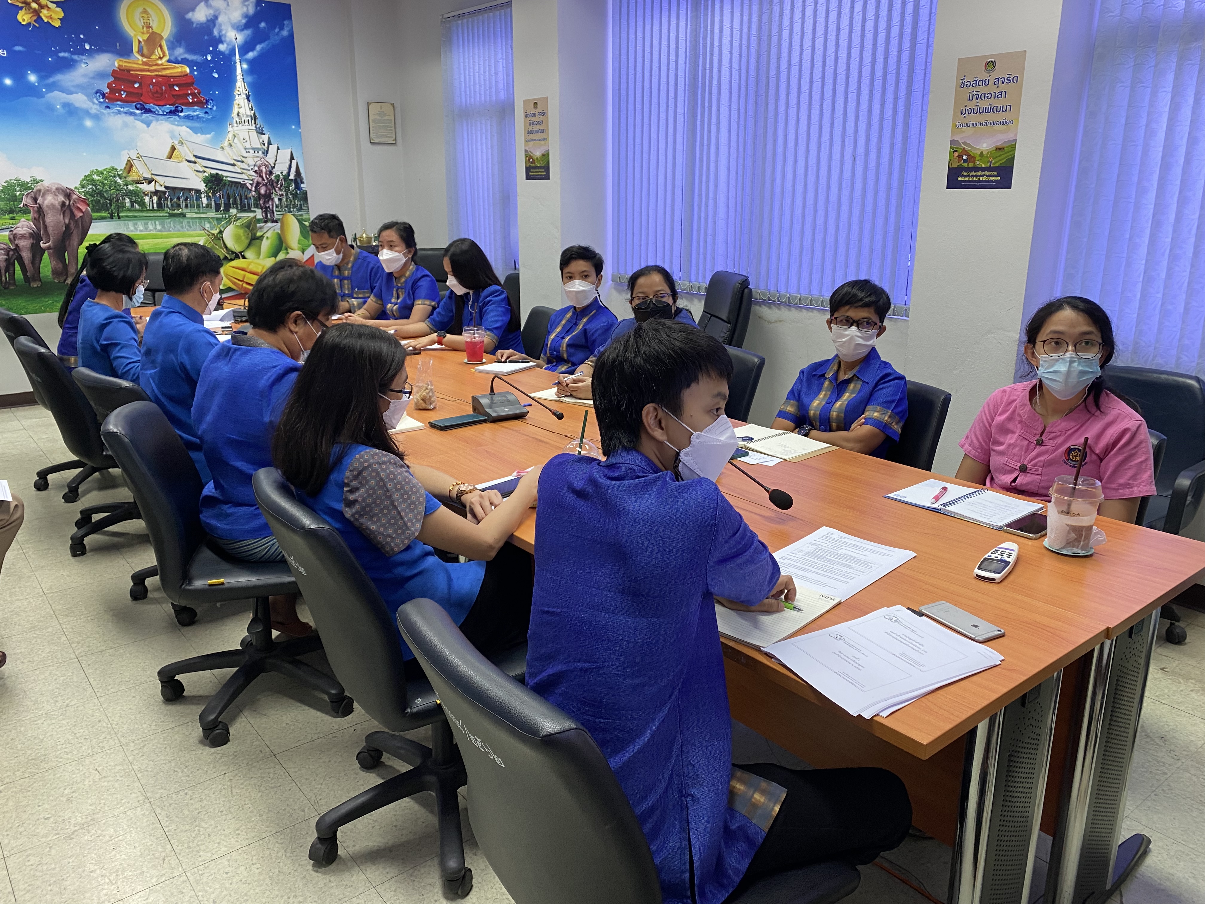 ??พช.ฉะเชิงเทรา เตรียมพร้อมขับเคลื่อนงานพัฒนาชุมชน ปี 2565