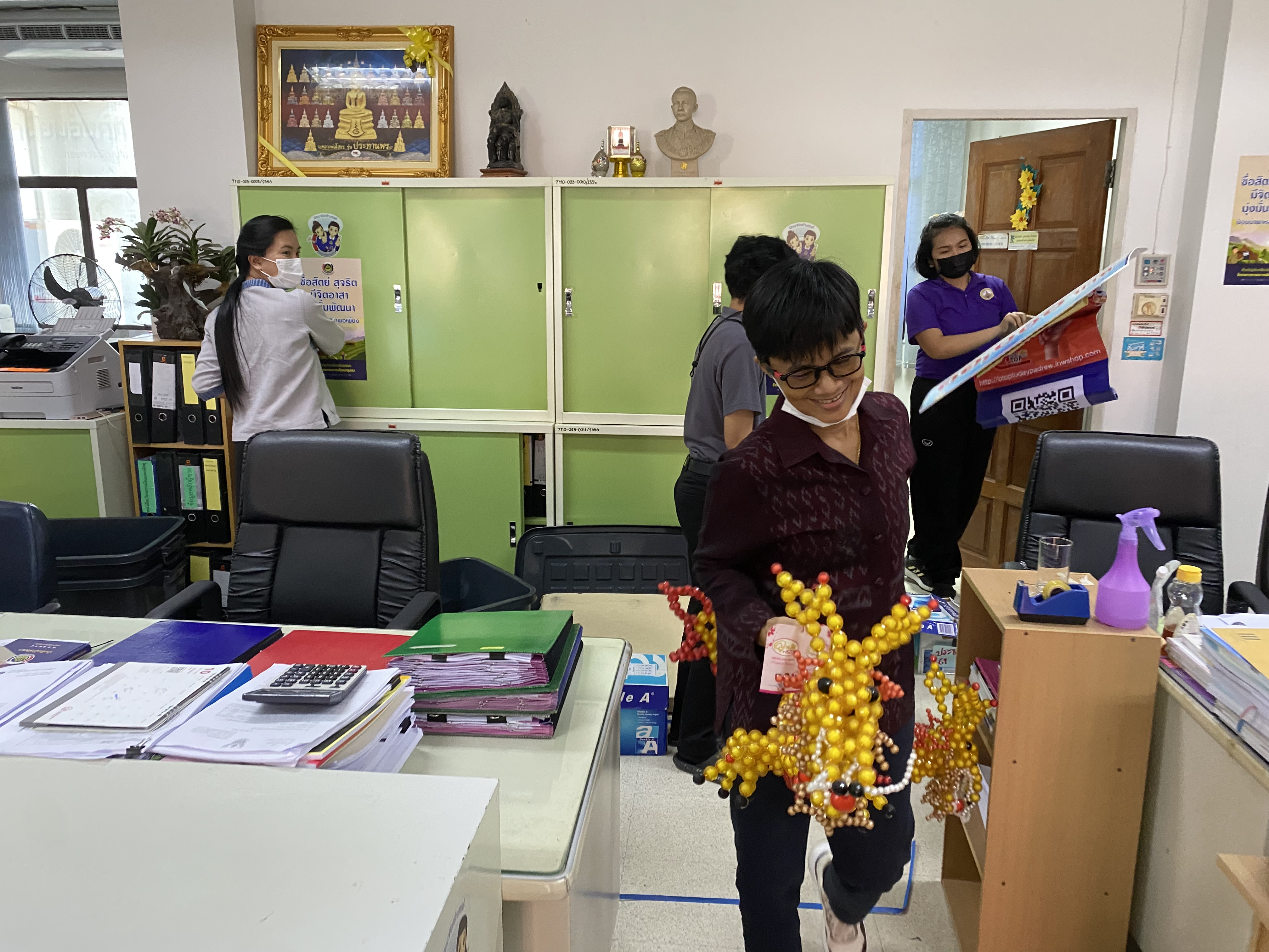 ??พช.ฉะเชิงเทรา จัดกิจกรรม 5 ส. สร้างสุของค์กร