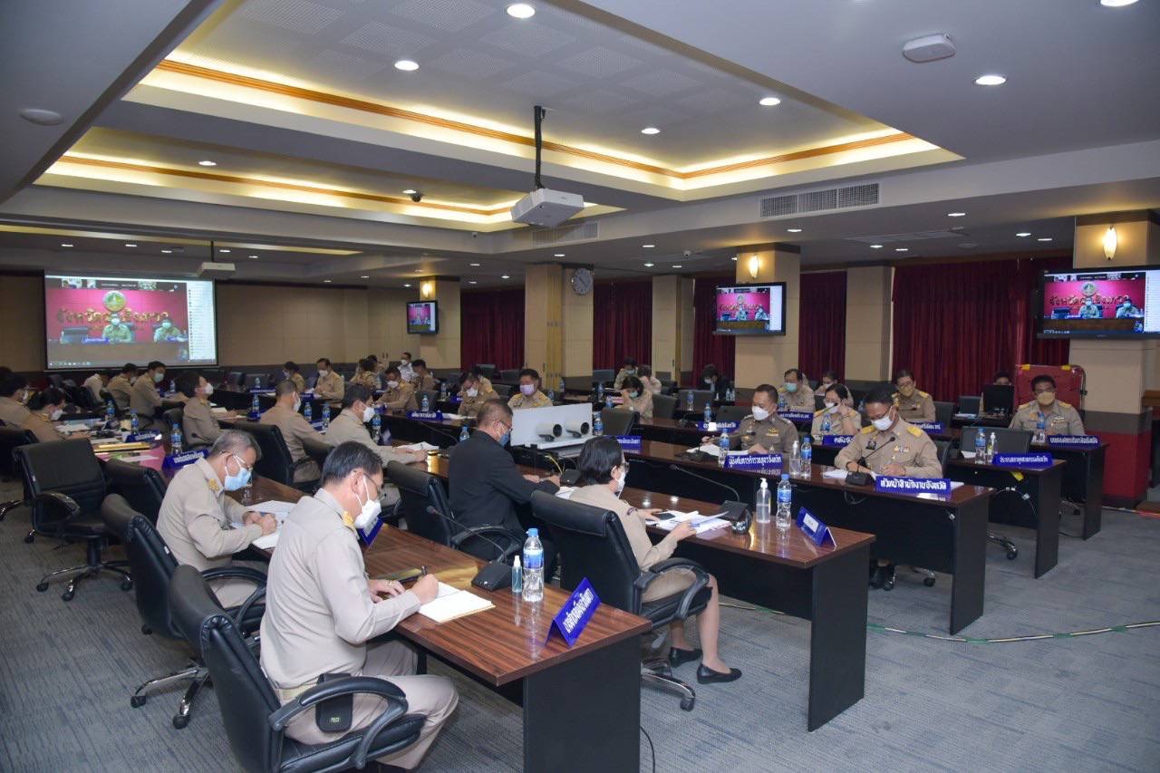 ??พัฒนาชุมชนจังหวัดฉะเชิงเทรา ร่วมประชุมหัวหน้าส่วนราชการจังหวัดฉะเชิงเทรา ครั้งที่ 10 / 2564