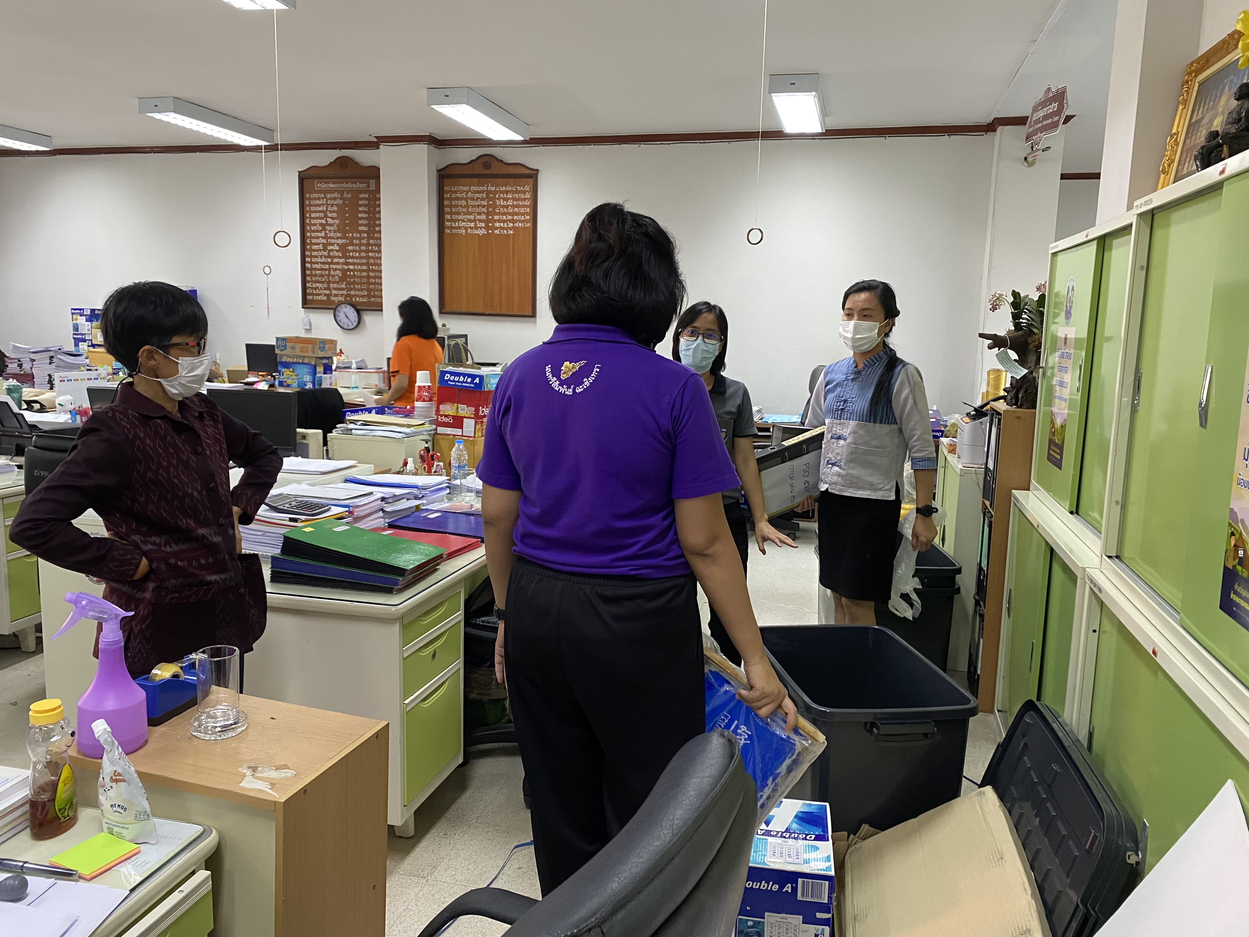 ??พช.ฉะเชิงเทรา จัดกิจกรรม 5 ส. สร้างสุของค์กร