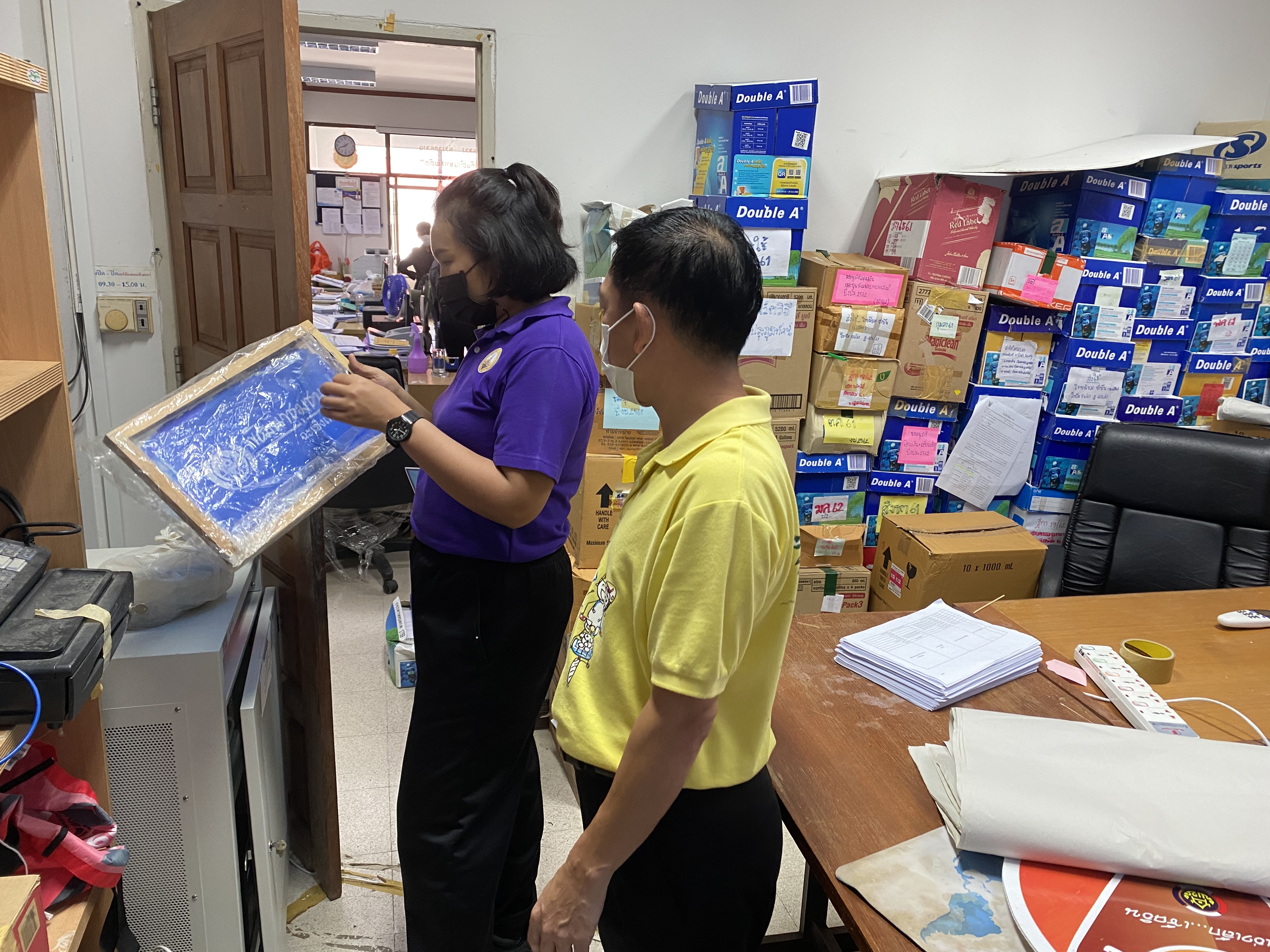 ??พช.ฉะเชิงเทรา จัดกิจกรรม 5 ส. สร้างสุของค์กร