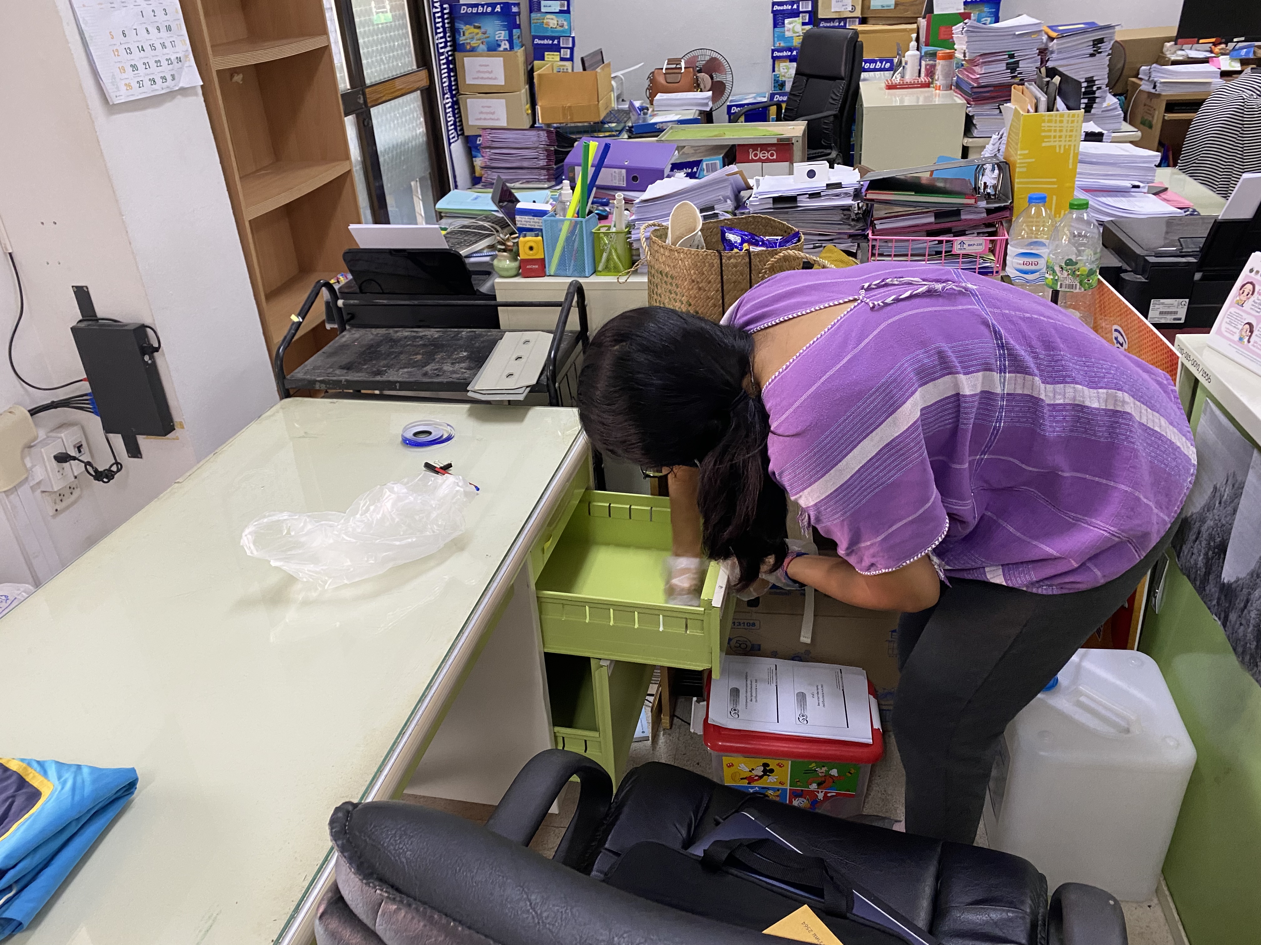 ??พช.ฉะเชิงเทรา จัดกิจกรรม 5 ส. สร้างสุของค์กร