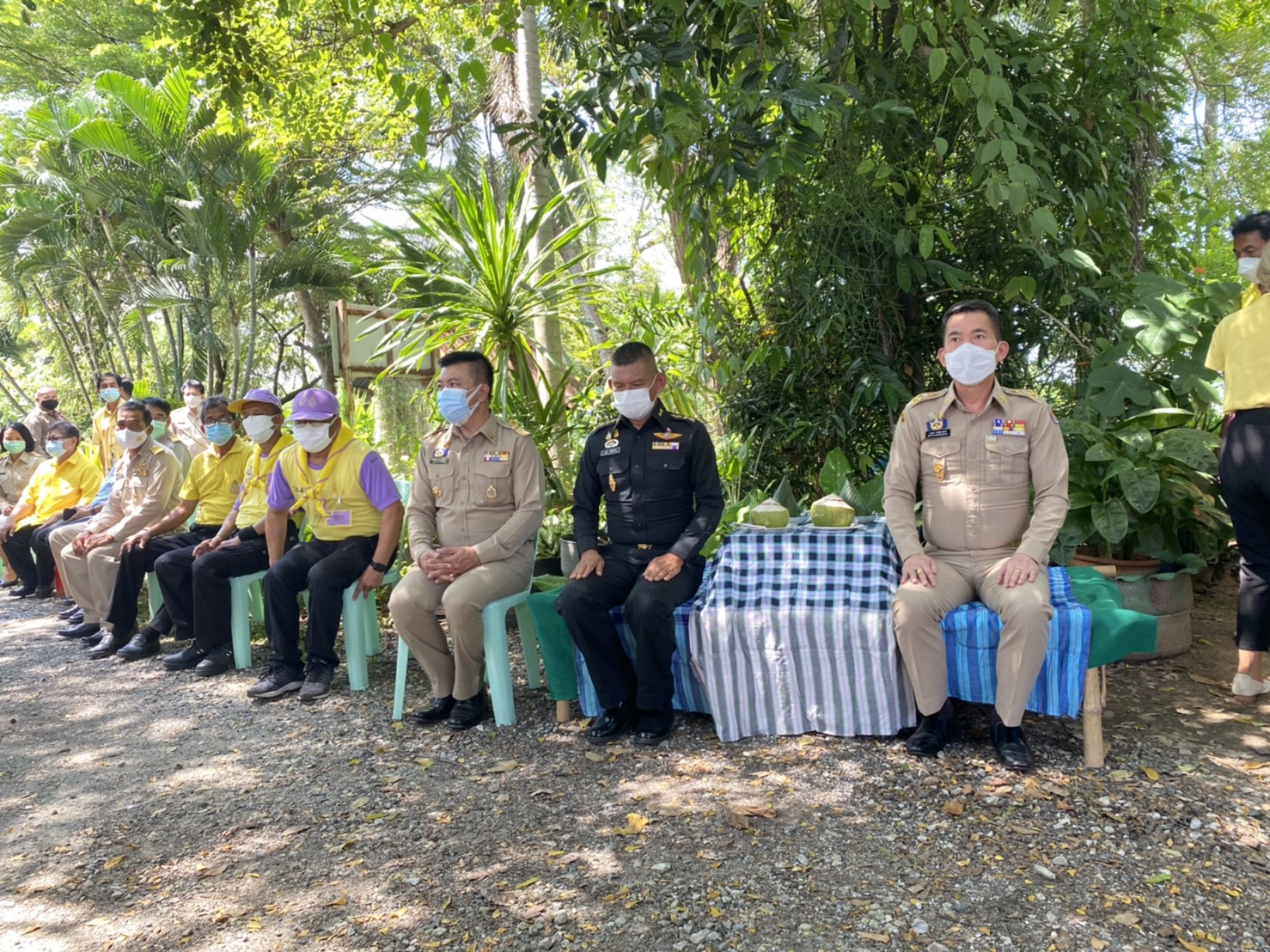 จังหวัดฉะเชิงเทรา เปิดศูนย์ผู้นำจิตอาสาพัฒนาชุมชน เพื่อเฉลิมพระเกียรติและถวายเป็นพระราชกุศล พระบาทสมเด็จพระปรเมนทร รามาธิบดีศรีสินทร มหาวชิราลงกรณ พระวชิรเกล้าเจ้าอยู่หัว รัชกาลที่ ๑๐ เนื่องในโอกาสเฉลิมพระชนมพรรษา 28 กรกฎาคม 2565