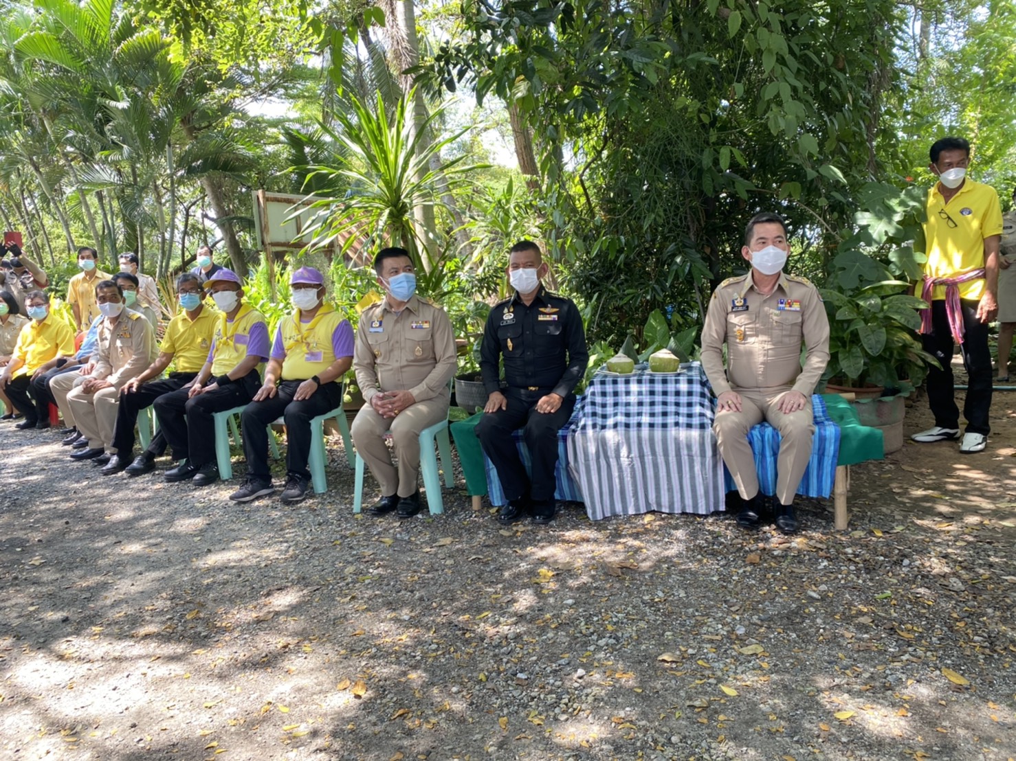 จังหวัดฉะเชิงเทรา เปิดศูนย์ผู้นำจิตอาสาพัฒนาชุมชน เพื่อเฉลิมพระเกียรติและถวายเป็นพระราชกุศล พระบาทสมเด็จพระปรเมนทร รามาธิบดีศรีสินทร มหาวชิราลงกรณ พระวชิรเกล้าเจ้าอยู่หัว รัชกาลที่ ๑๐ เนื่องในโอกาสเฉลิมพระชนมพรรษา 28 กรกฎาคม 2565