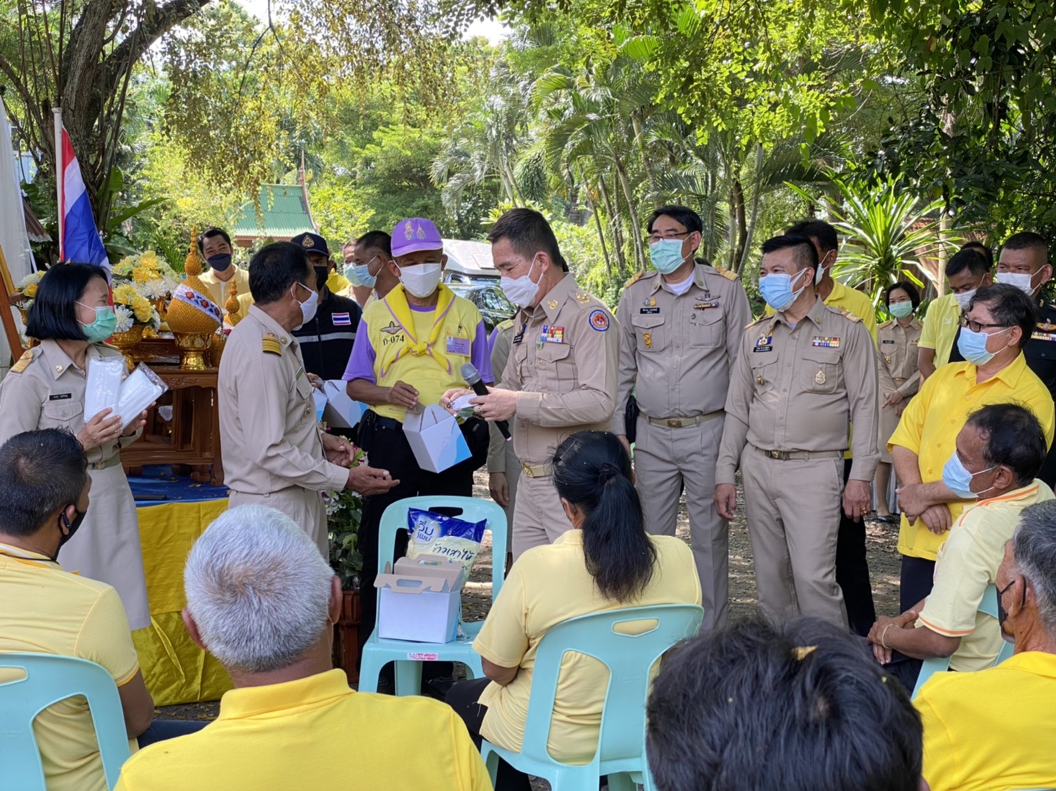 จังหวัดฉะเชิงเทรา เปิดศูนย์ผู้นำจิตอาสาพัฒนาชุมชน เพื่อเฉลิมพระเกียรติและถวายเป็นพระราชกุศล พระบาทสมเด็จพระปรเมนทร รามาธิบดีศรีสินทร มหาวชิราลงกรณ พระวชิรเกล้าเจ้าอยู่หัว รัชกาลที่ ๑๐ เนื่องในโอกาสเฉลิมพระชนมพรรษา 28 กรกฎาคม 2565