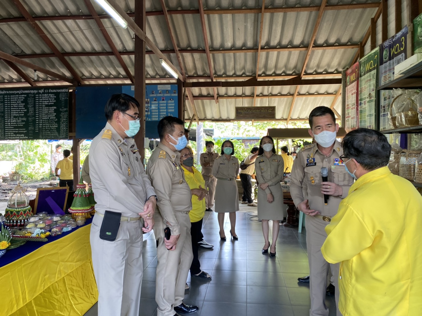 จังหวัดฉะเชิงเทรา เปิดศูนย์ผู้นำจิตอาสาพัฒนาชุมชน เพื่อเฉลิมพระเกียรติและถวายเป็นพระราชกุศล พระบาทสมเด็จพระปรเมนทร รามาธิบดีศรีสินทร มหาวชิราลงกรณ พระวชิรเกล้าเจ้าอยู่หัว รัชกาลที่ ๑๐ เนื่องในโอกาสเฉลิมพระชนมพรรษา 28 กรกฎาคม 2565