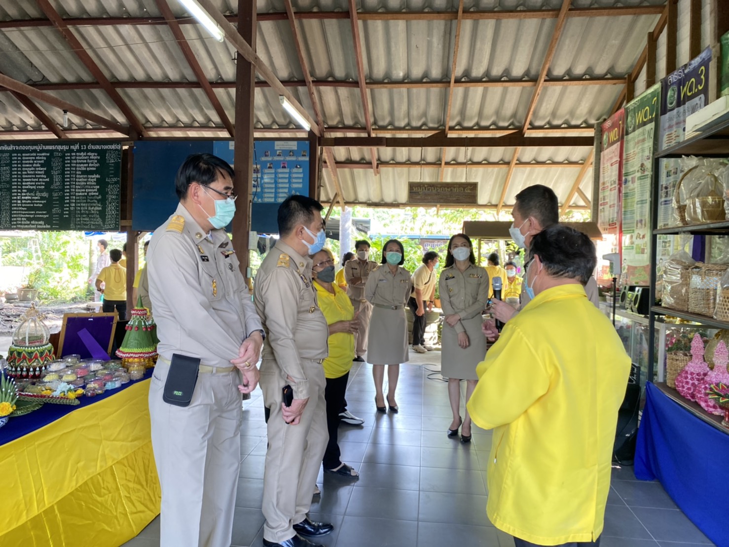 จังหวัดฉะเชิงเทรา เปิดศูนย์ผู้นำจิตอาสาพัฒนาชุมชน เพื่อเฉลิมพระเกียรติและถวายเป็นพระราชกุศล พระบาทสมเด็จพระปรเมนทร รามาธิบดีศรีสินทร มหาวชิราลงกรณ พระวชิรเกล้าเจ้าอยู่หัว รัชกาลที่ ๑๐ เนื่องในโอกาสเฉลิมพระชนมพรรษา 28 กรกฎาคม 2565