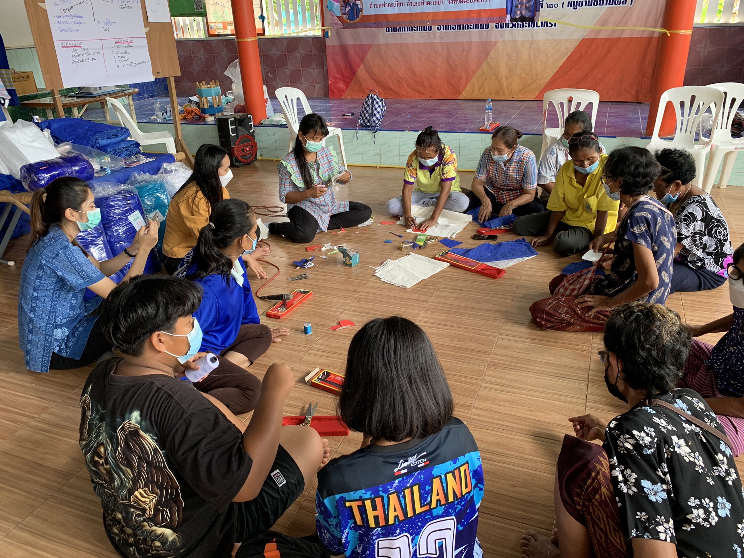 พัฒนาชุมชนจังหวัดฉะเชิงเทรา เร่งแก้ไขปัญหาความเดือดร้อนของประชาชน ด้วยการพัฒนาอาชีพผ้าทอและการแปรรูปผลิตภัณฑ์ผ้าประจำจังหวัด