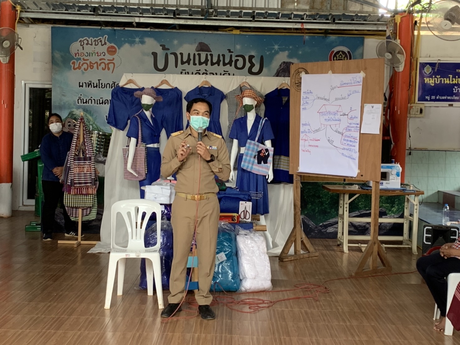 พัฒนาชุมชนจังหวัดฉะเชิงเทรา เร่งแก้ไขปัญหาความเดือดร้อนของประชาชน ด้วยการพัฒนาอาชีพผ้าทอและการแปรรูปผลิตภัณฑ์ผ้าประจำจังหวัด