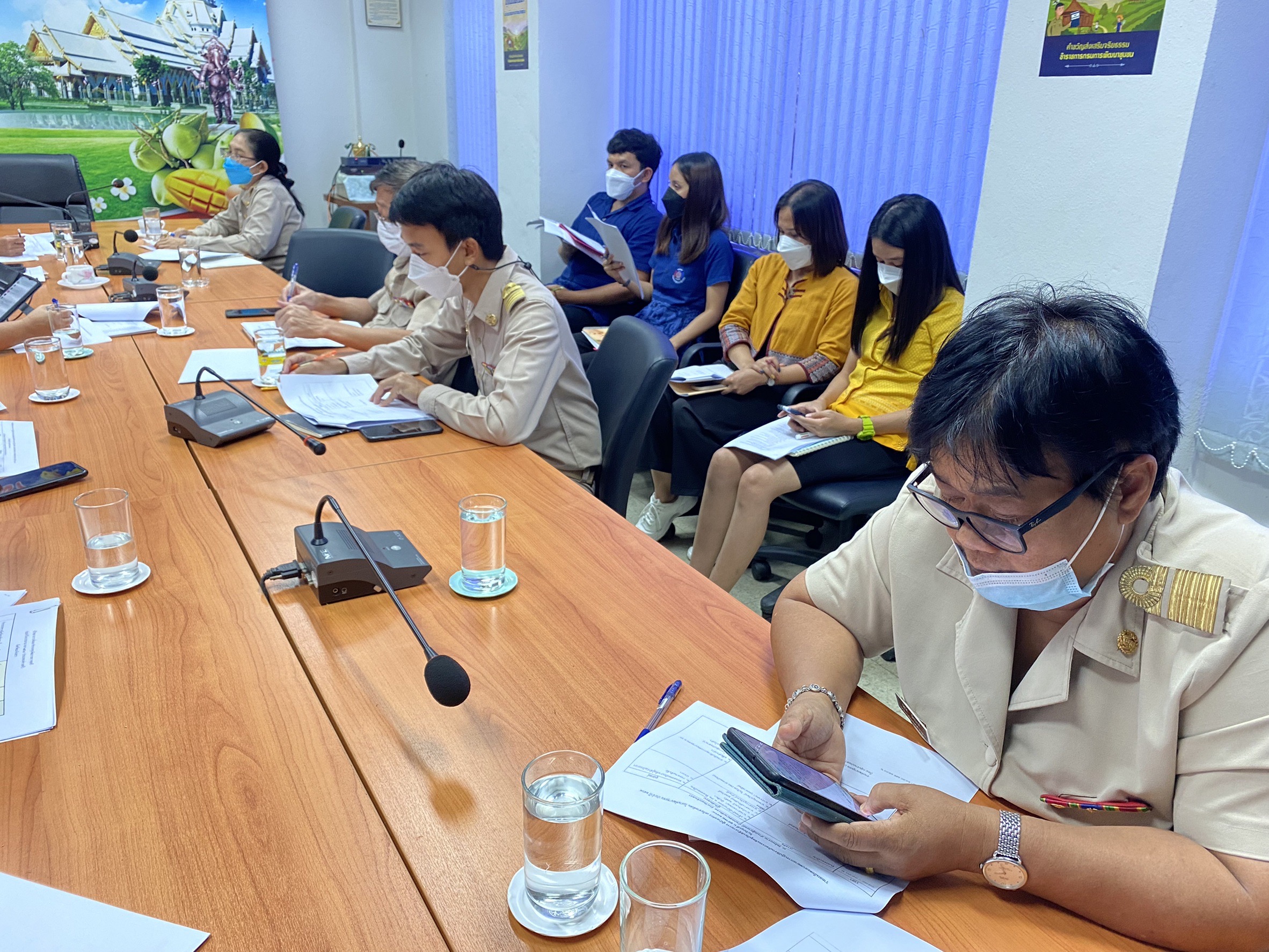 พัฒนาชุมชนจังหวัดฉะเชิงเทรา ประชุมเตรียมความพร้อมกิจกรรมเชิดชูเกียรติข้าราชการ ผู้นำองค์กร เครือข่ายดีเด่นในงานพัฒนาชุมชน